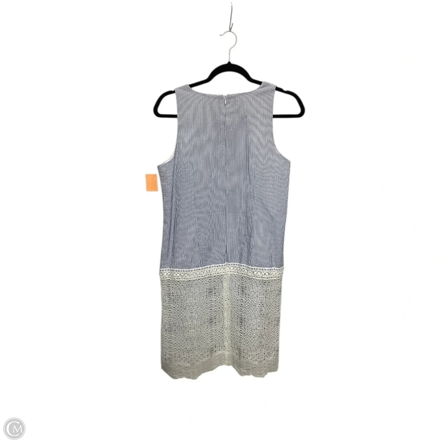 Dress Casual Midi By London Times In Striped Pattern, Size: 8