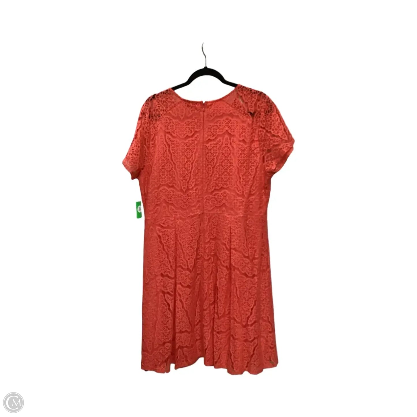 Dress Party Midi By Apt 9 In Red, Size: 1x