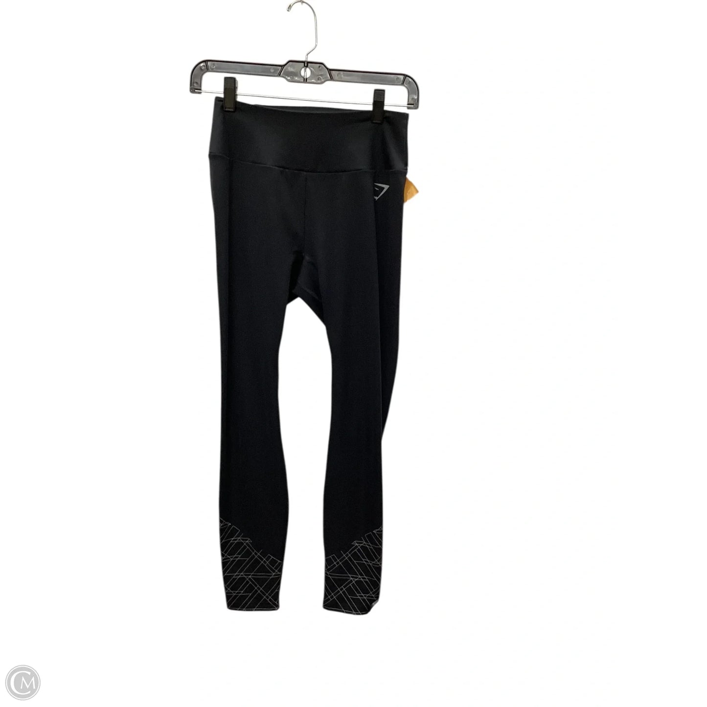 Athletic Leggings By Gym Shark In Black, Size: M