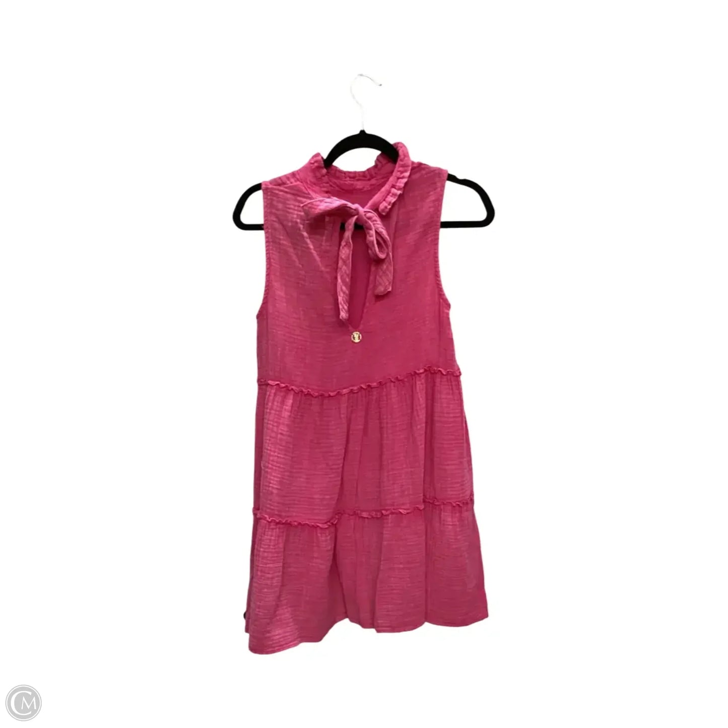 Dress Casual Short By Simply Southern In Pink, Size: S