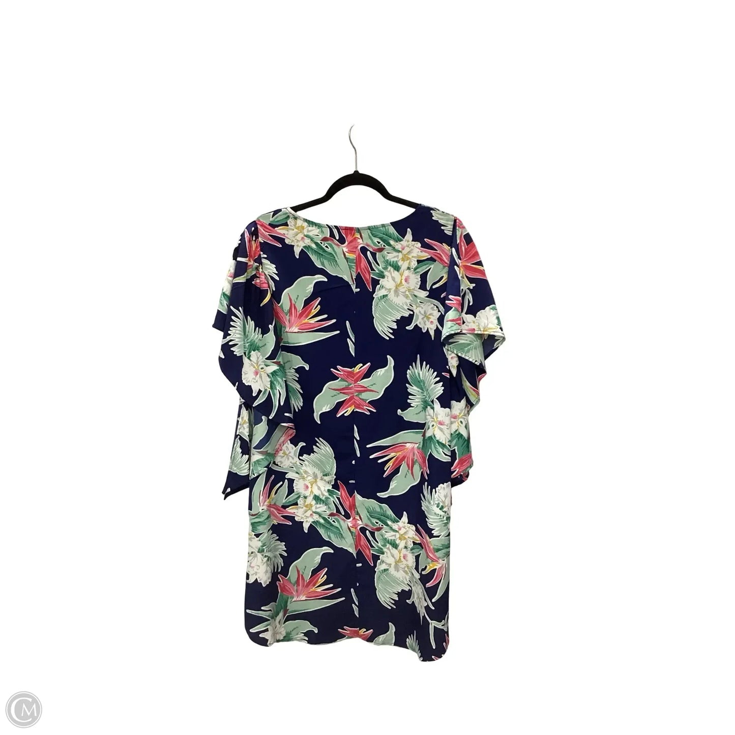 Dress Casual Short By Umgee In Floral Print, Size: Xl