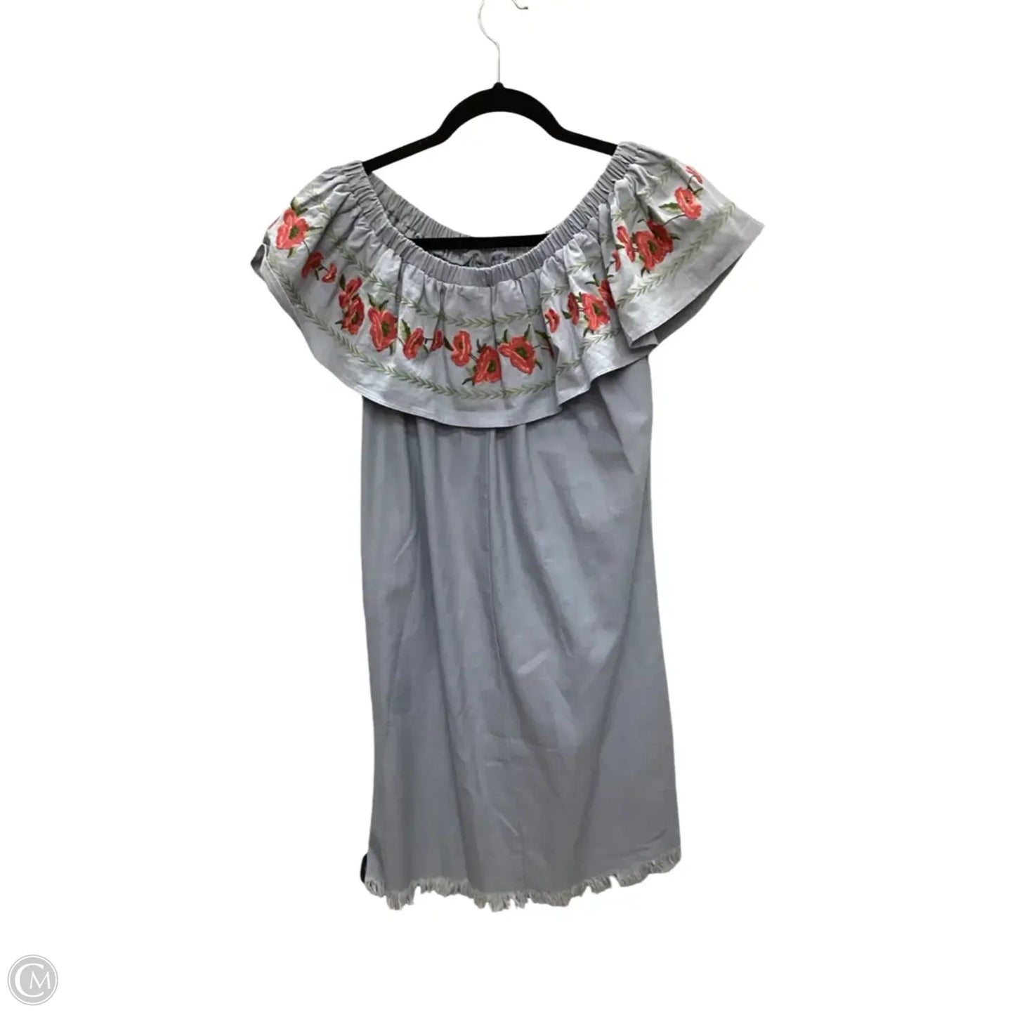 Dress Casual Short By Easel In Blue, Size: S