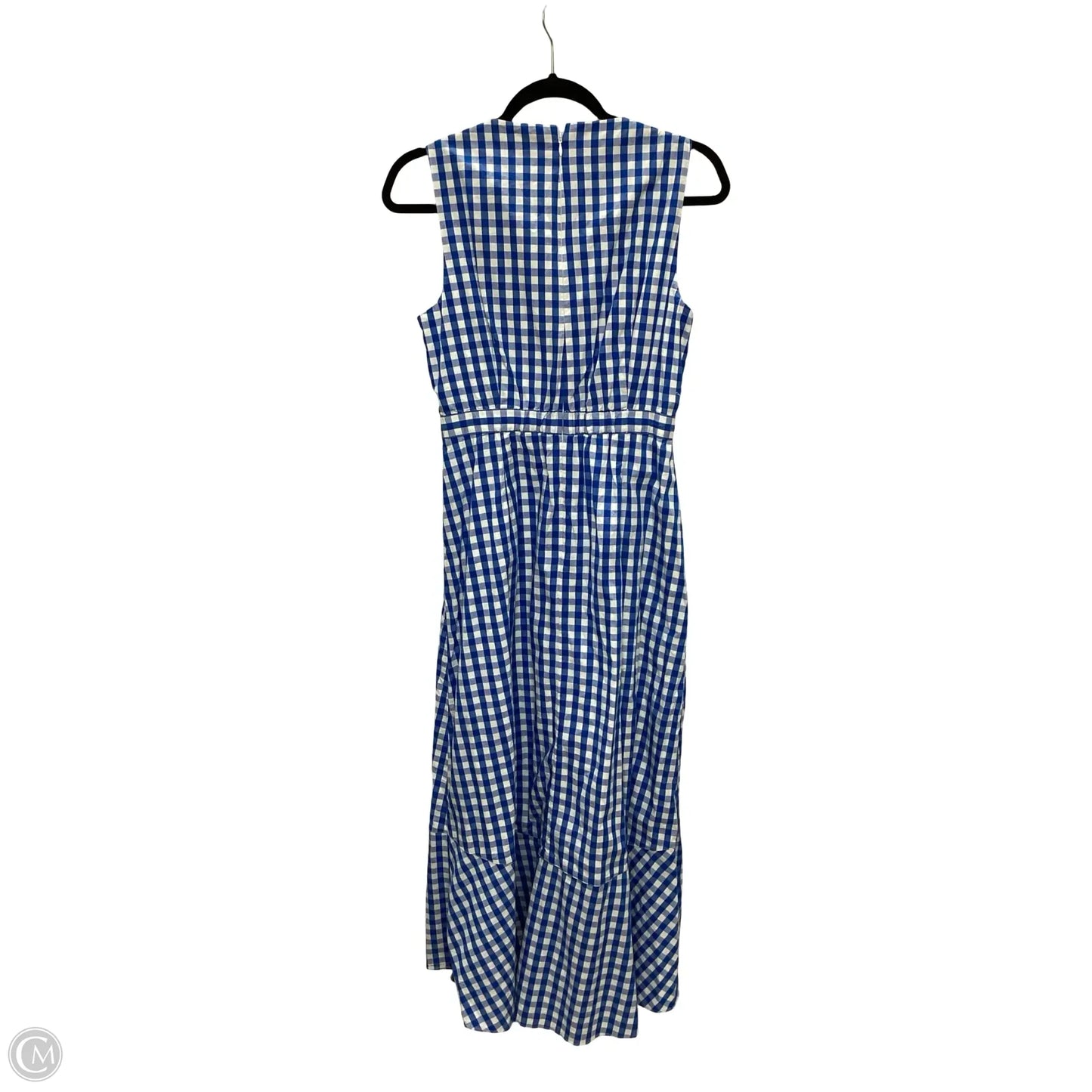 Dress Casual Midi By J. Crew In Checkered Pattern, Size: 6
