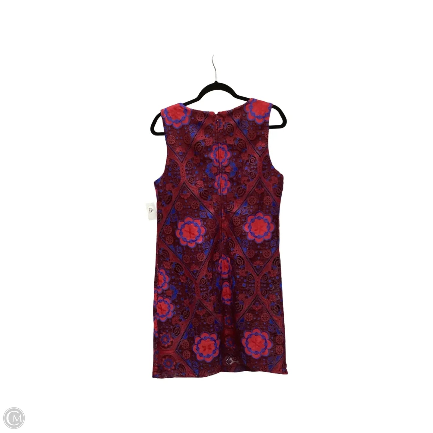 Dress Casual Midi By Eva Franco In Red, Size: 12