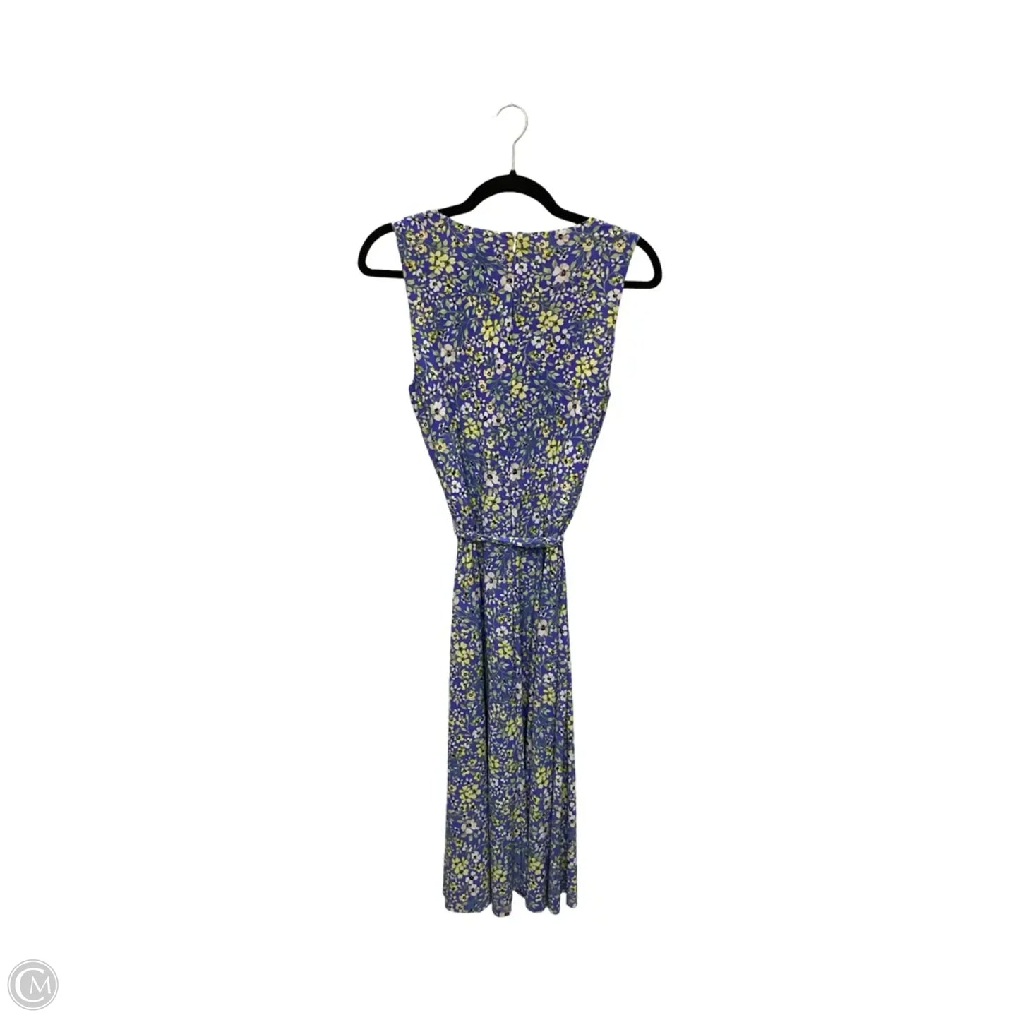 Dress Casual Midi By Anne Klein In Floral Print, Size: L
