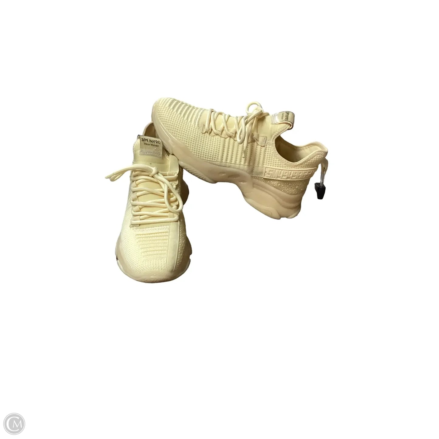 Shoes Sneakers By Steve Madden In Yellow, Size: 10