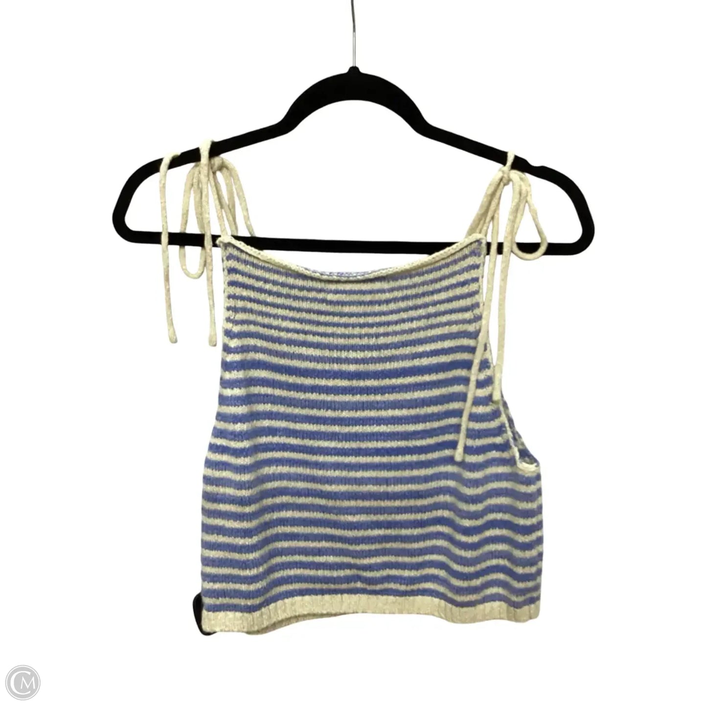 Blouse Sleeveless By Free People In Striped Pattern, Size: Xs