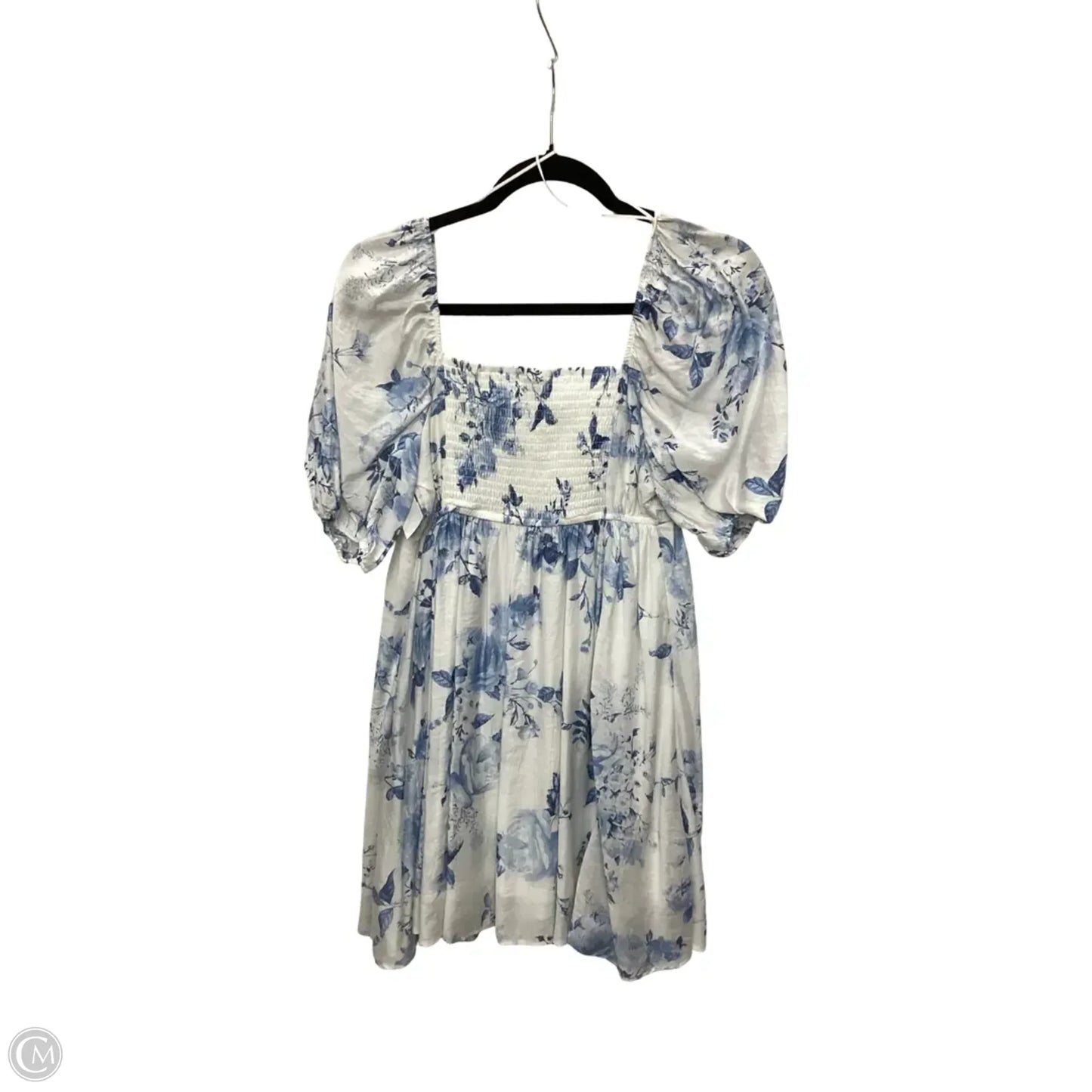 Dress Casual Short By Blu Pepper In Floral Print, Size: M