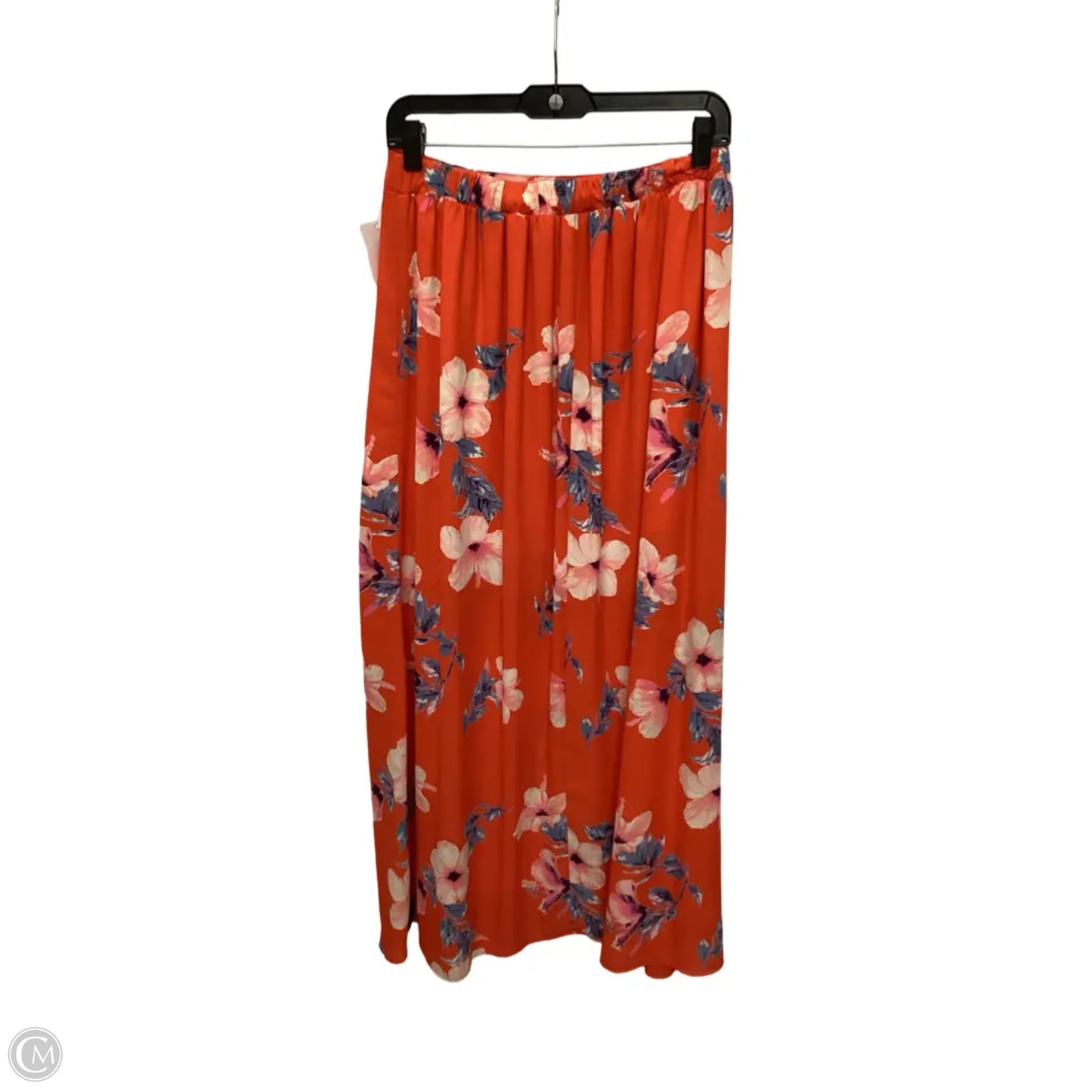 Skirt Maxi By Peach Love Cream California In Floral Print, Size: M