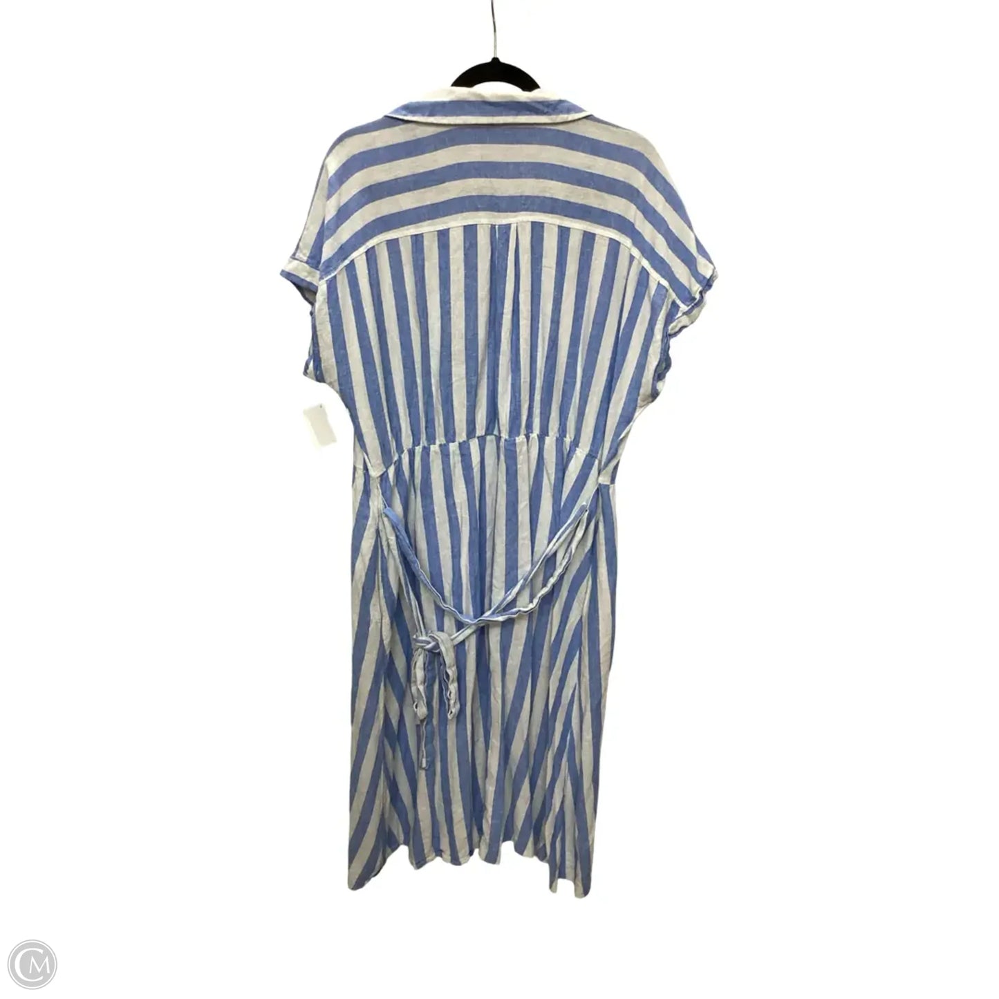 Dress Casual Midi By Ava & Viv In Striped Pattern, Size: Xxl