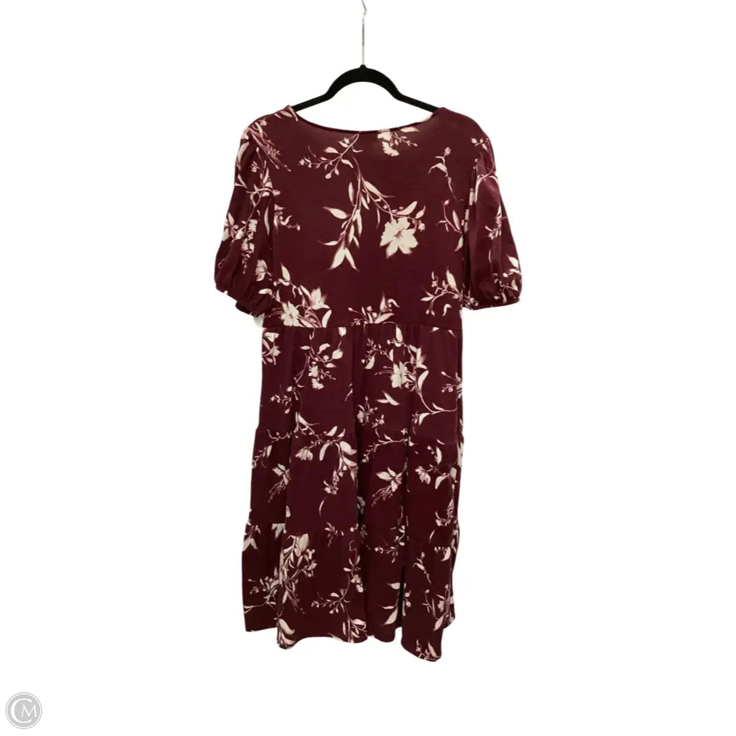 Dress Casual Short By Ava & Viv In Purple, Size: 1x