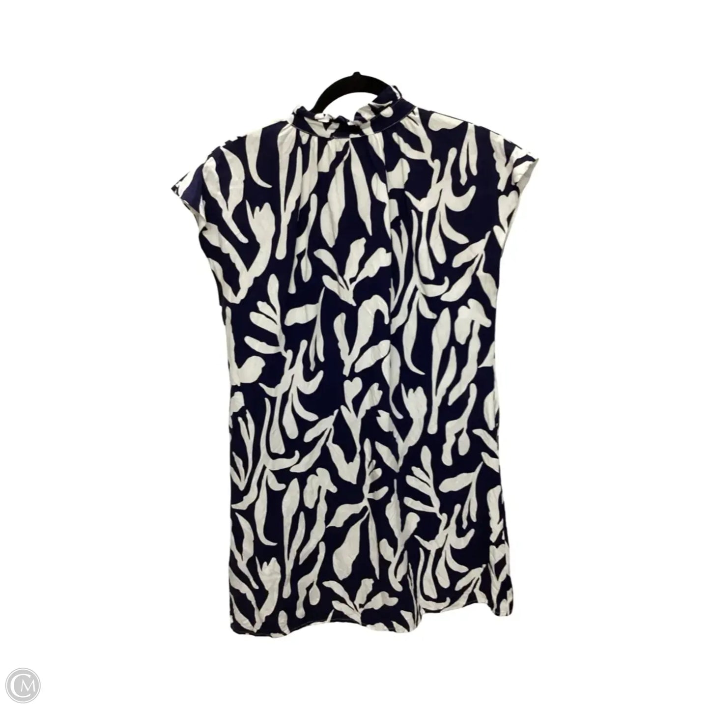 Dress Casual Short By Thml In Blue & White, Size: S