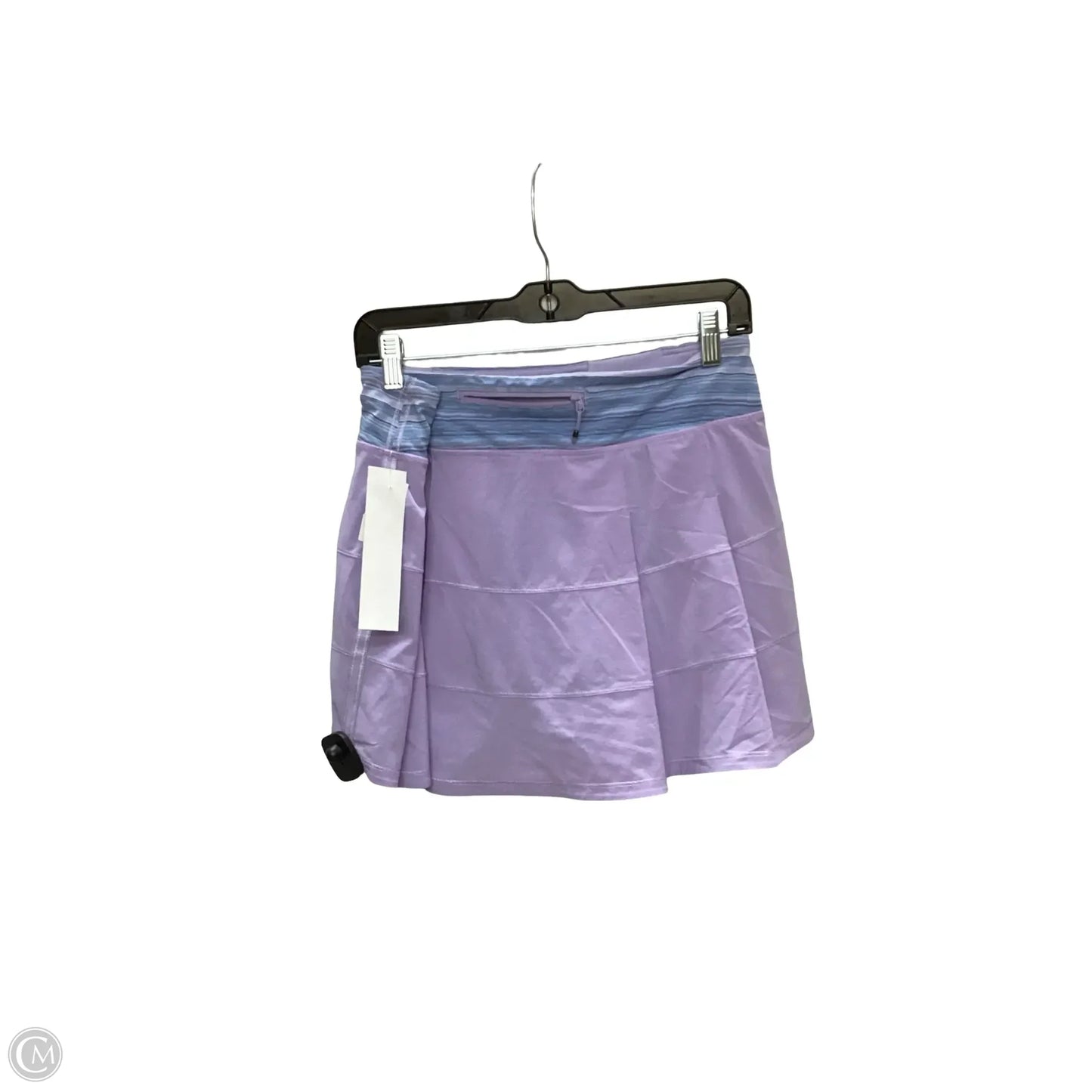 Athletic Skort By Lululemon In Purple, Size: 10