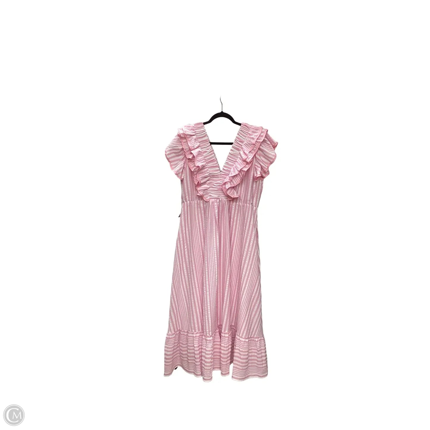 Dress Casual Maxi By Umgee In Striped Pattern, Size: 2x