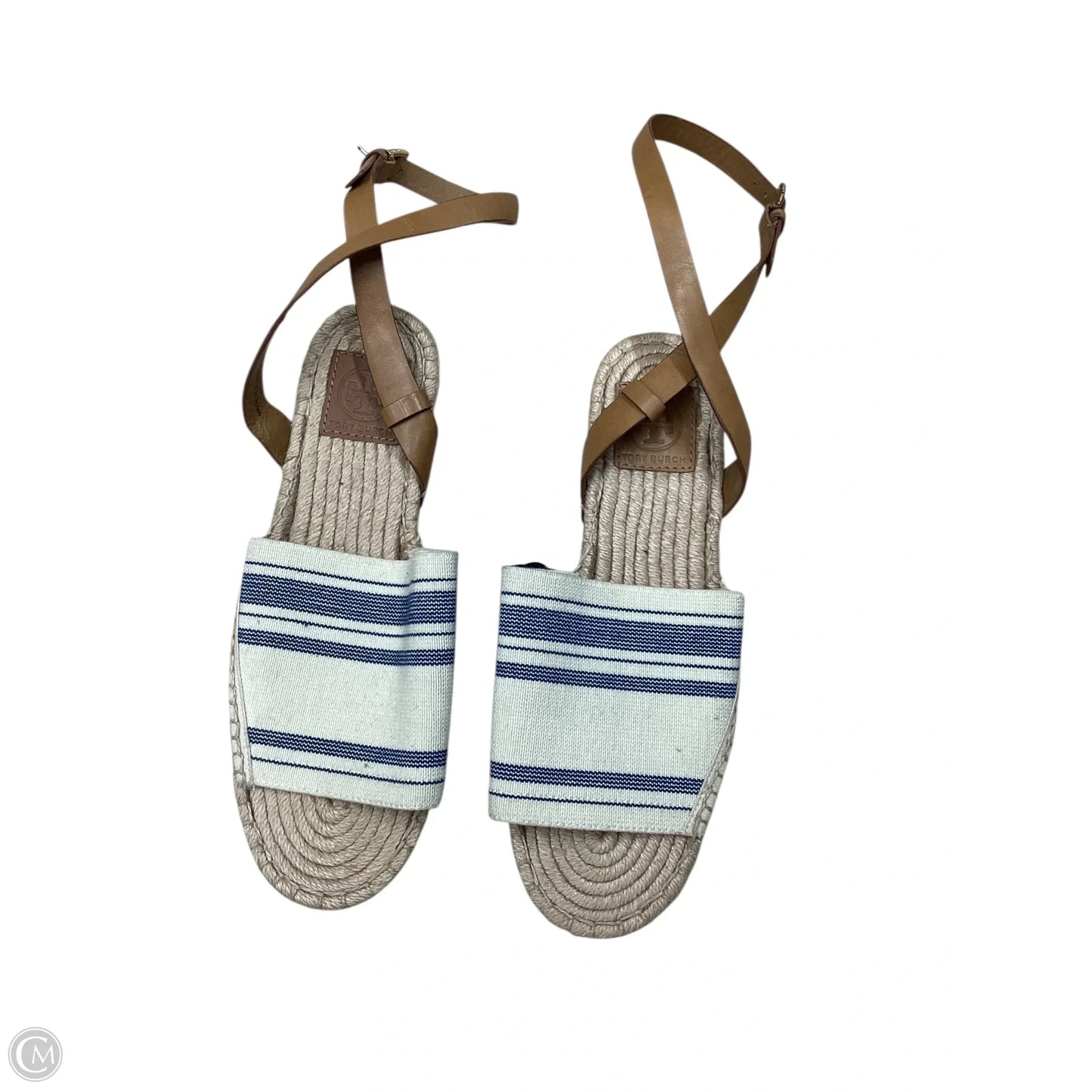 Sandals Designer By Tory Burch In Tan, Size: 9