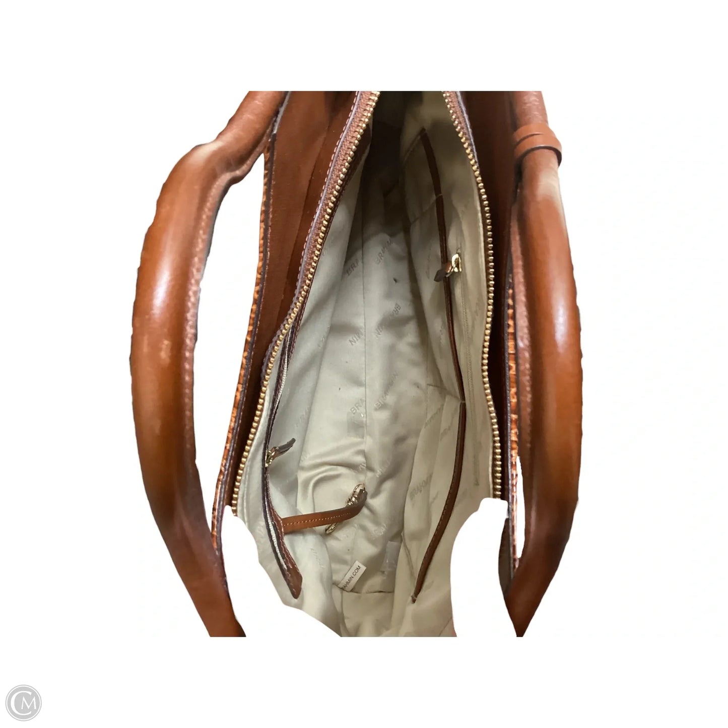 Handbag Designer By Brahmin, Size: Large