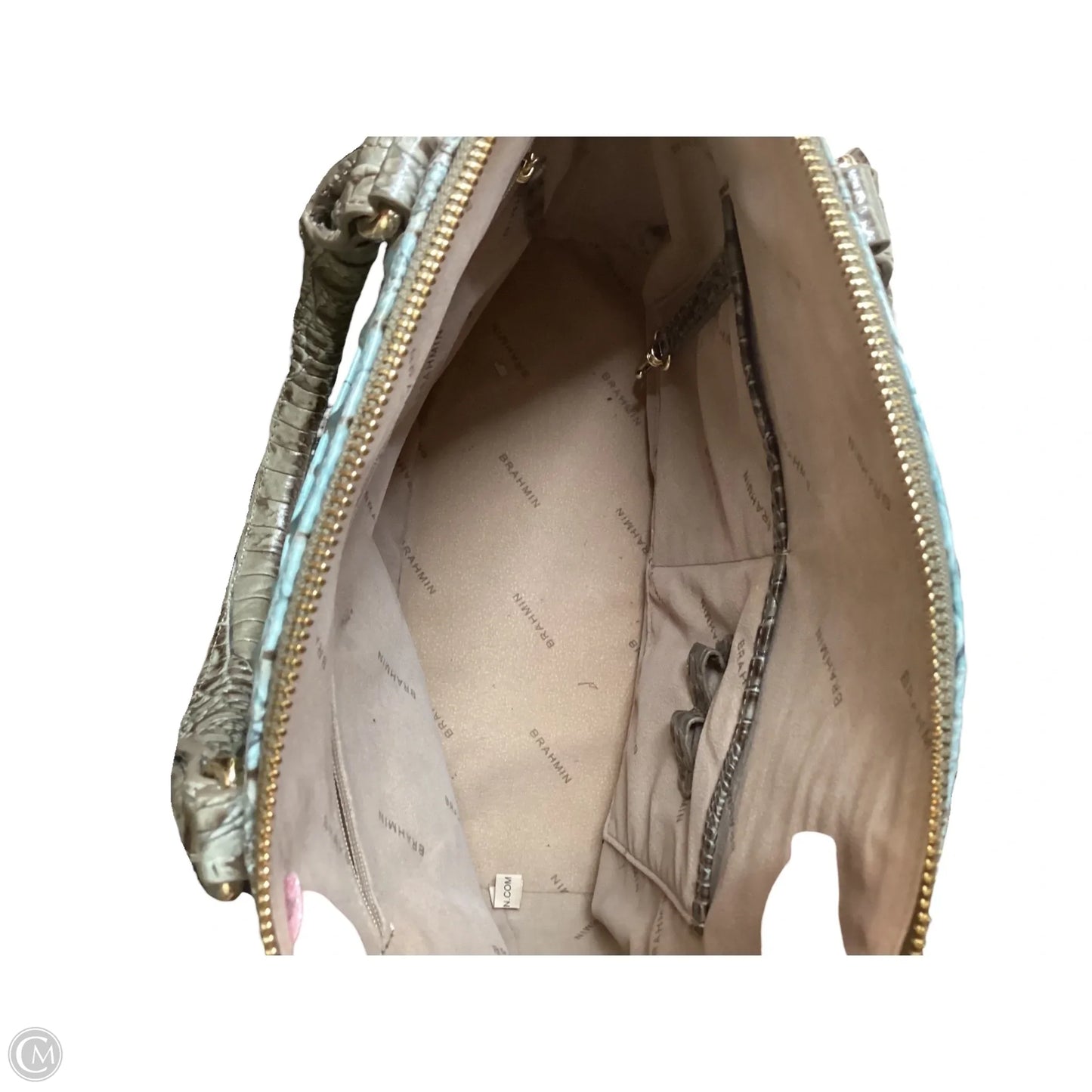 Handbag Designer By Brahmin, Size: Medium