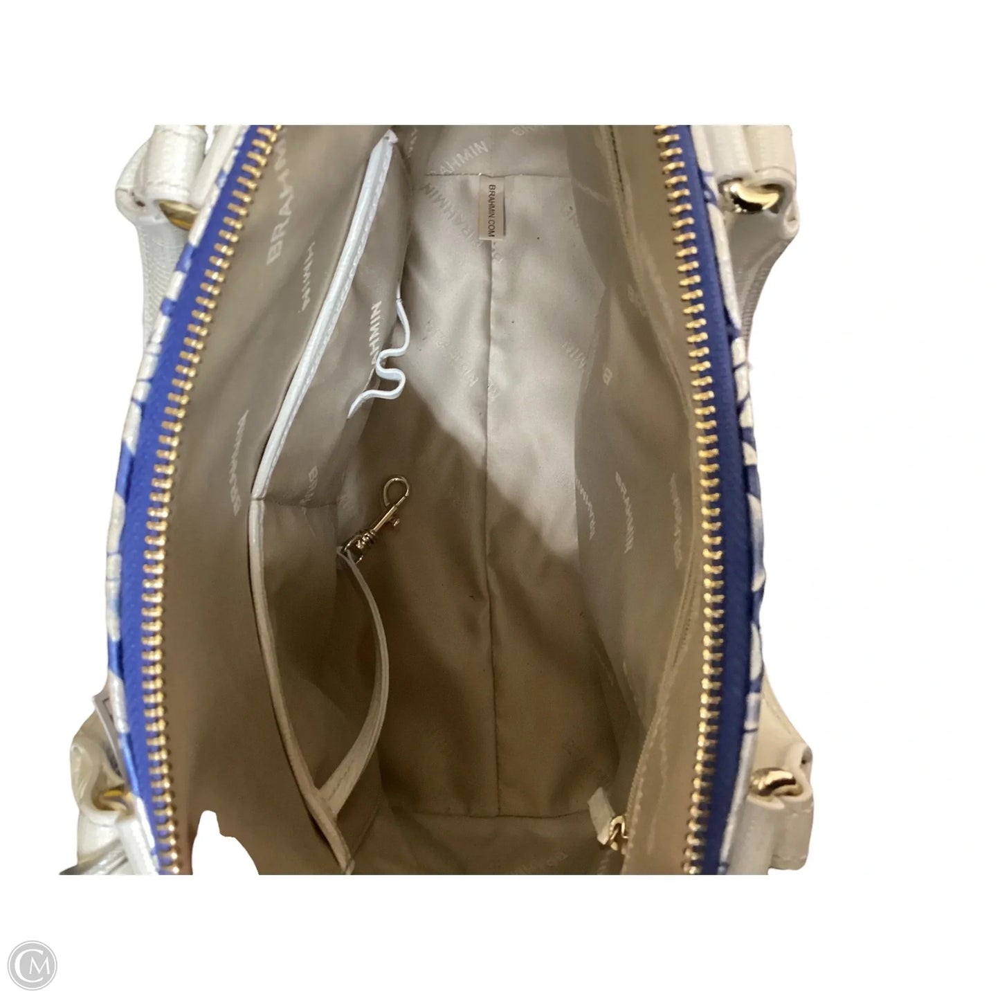 Handbag Designer By Brahmin, Size: Medium