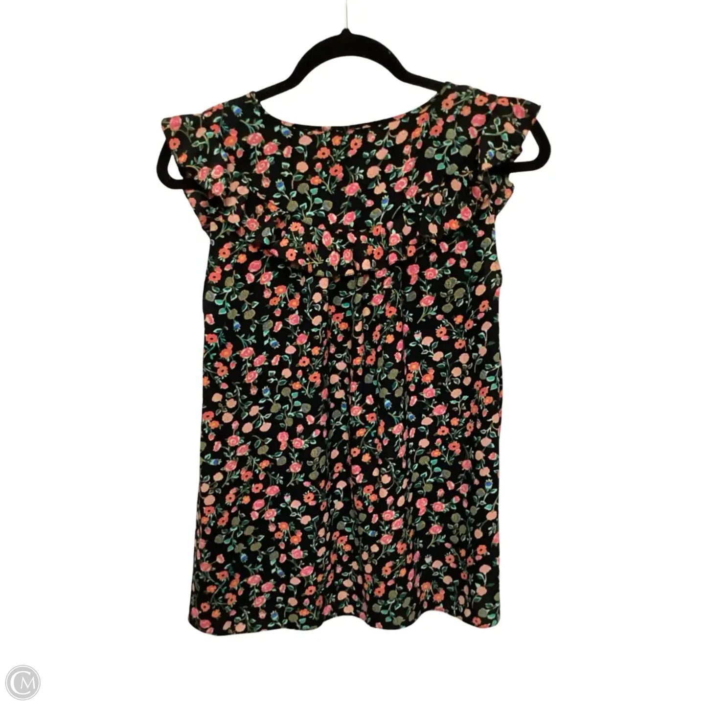 Blouse Designer By Kate Spade In Floral Print, Size: L