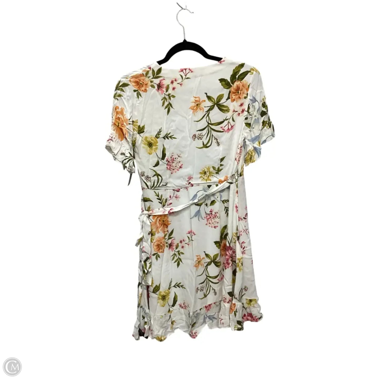 Designer Dress Casual Short By Clothes Mentor In Floral Print, Size: Xs