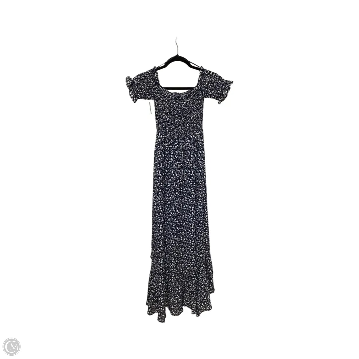 Dress Casual Midi By Mi Ami In Navy, Size: S