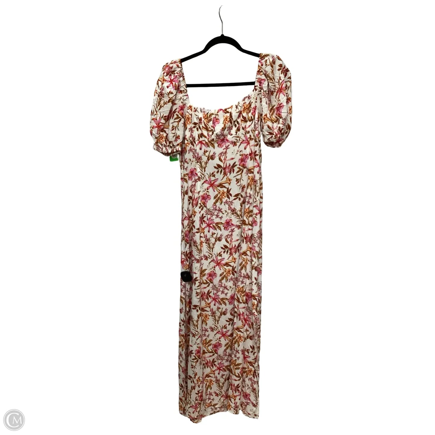 Dress Casual Maxi By Clothes Mentor In Floral Print, Size: L