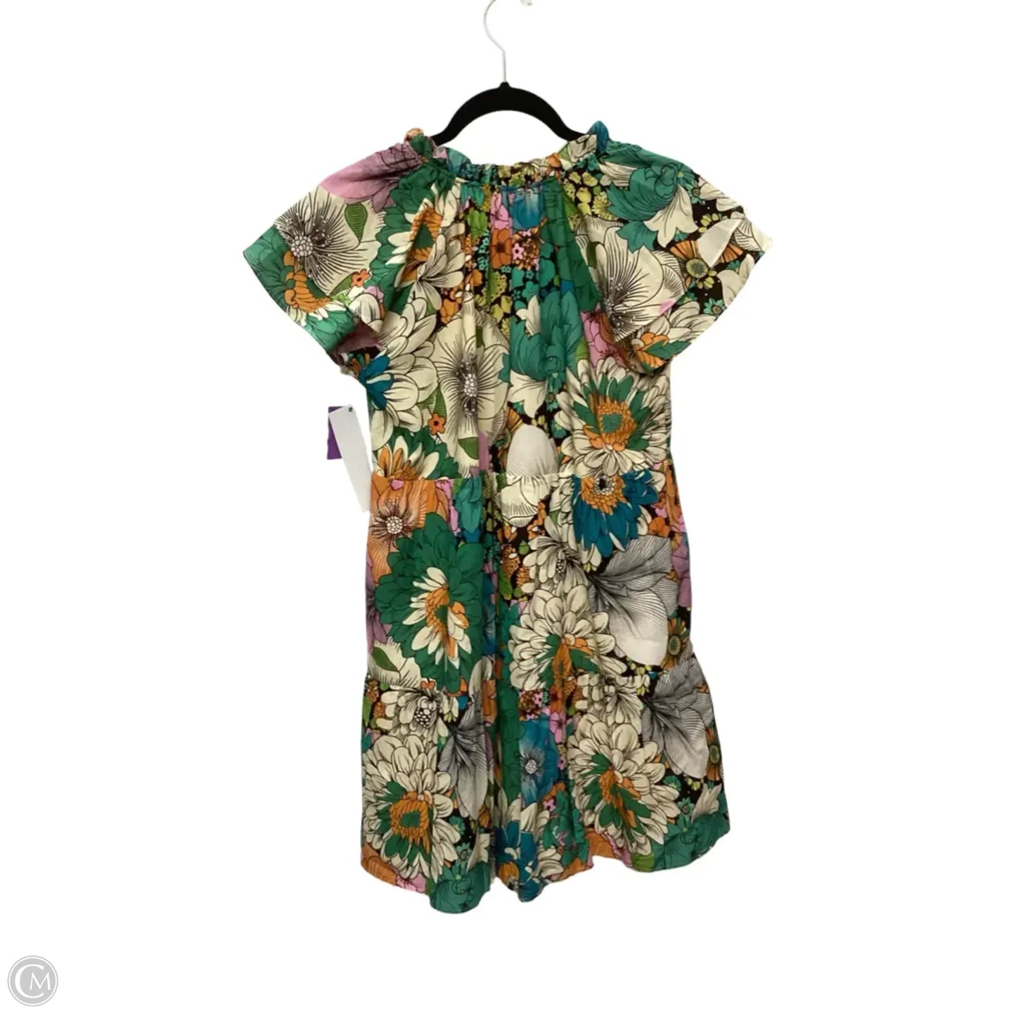 Dress Casual Short By LAVENDER BROWN In Floral Print, Size: S
