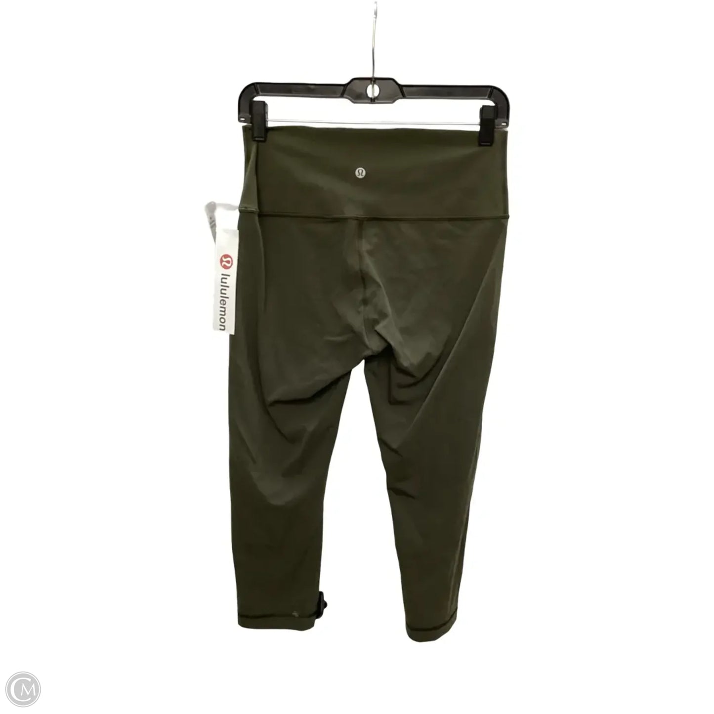 Athletic Leggings By Lululemon In Green, Size: 10