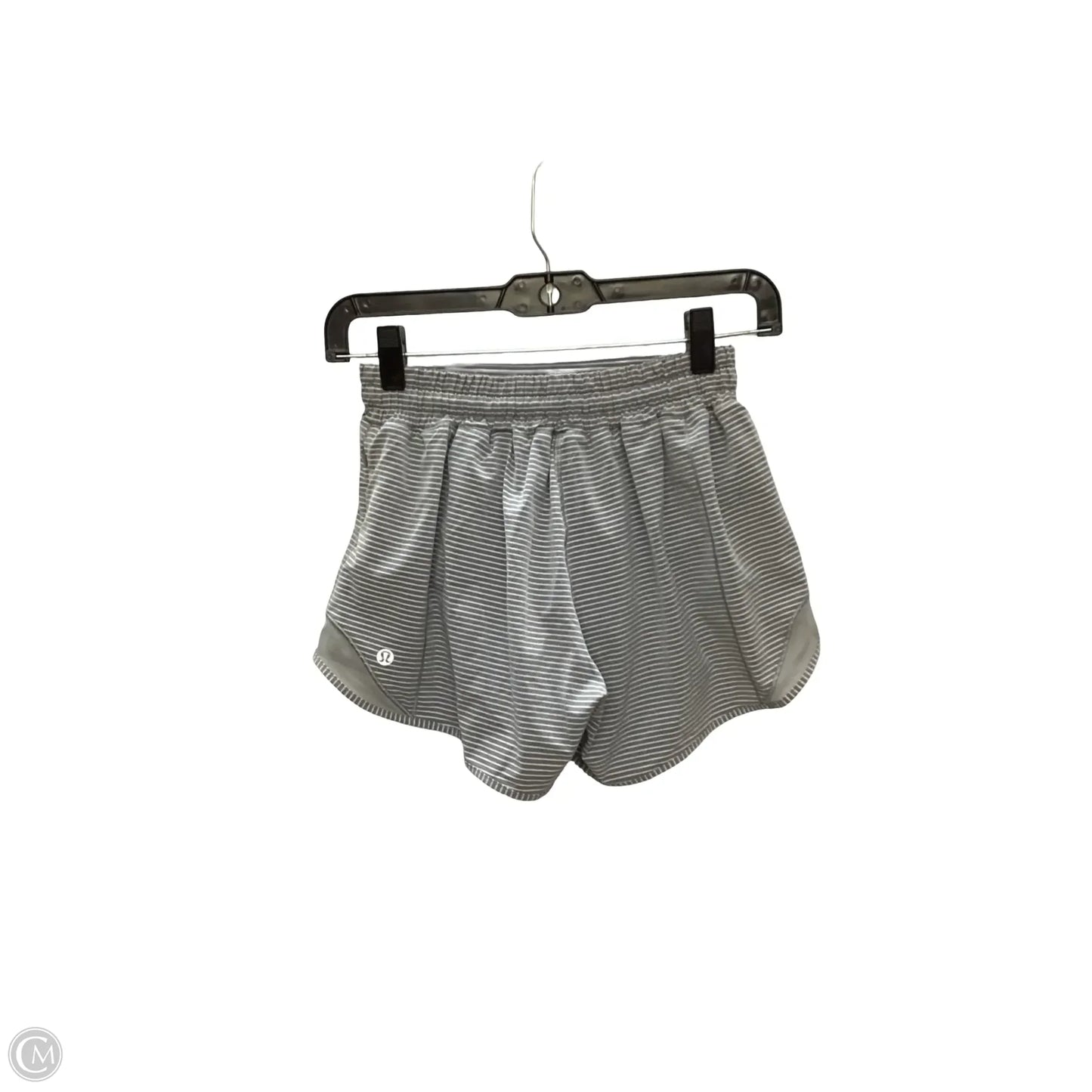 Athletic Shorts By Lululemon In Grey, Size: 4