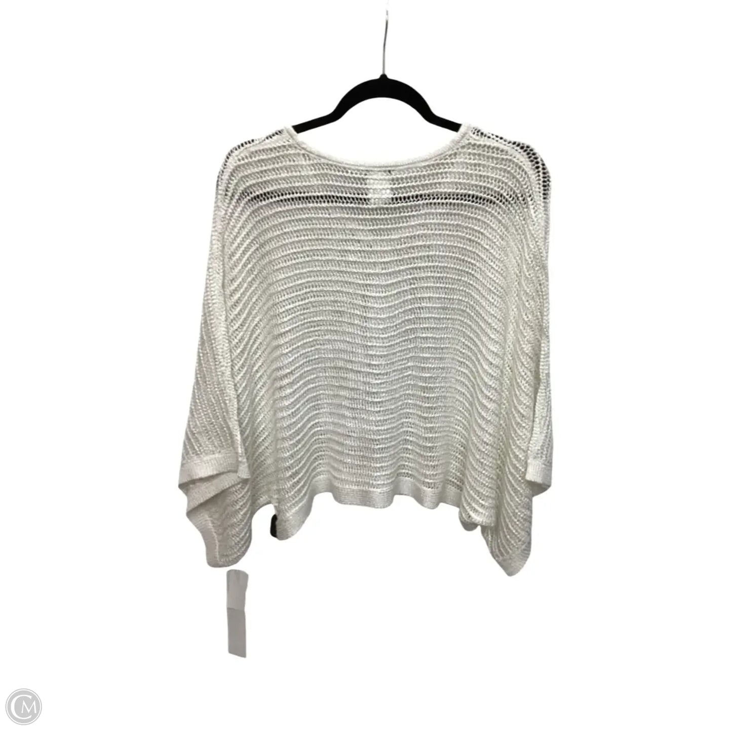 Blouse Short Sleeve By Chicos In White, Size: S