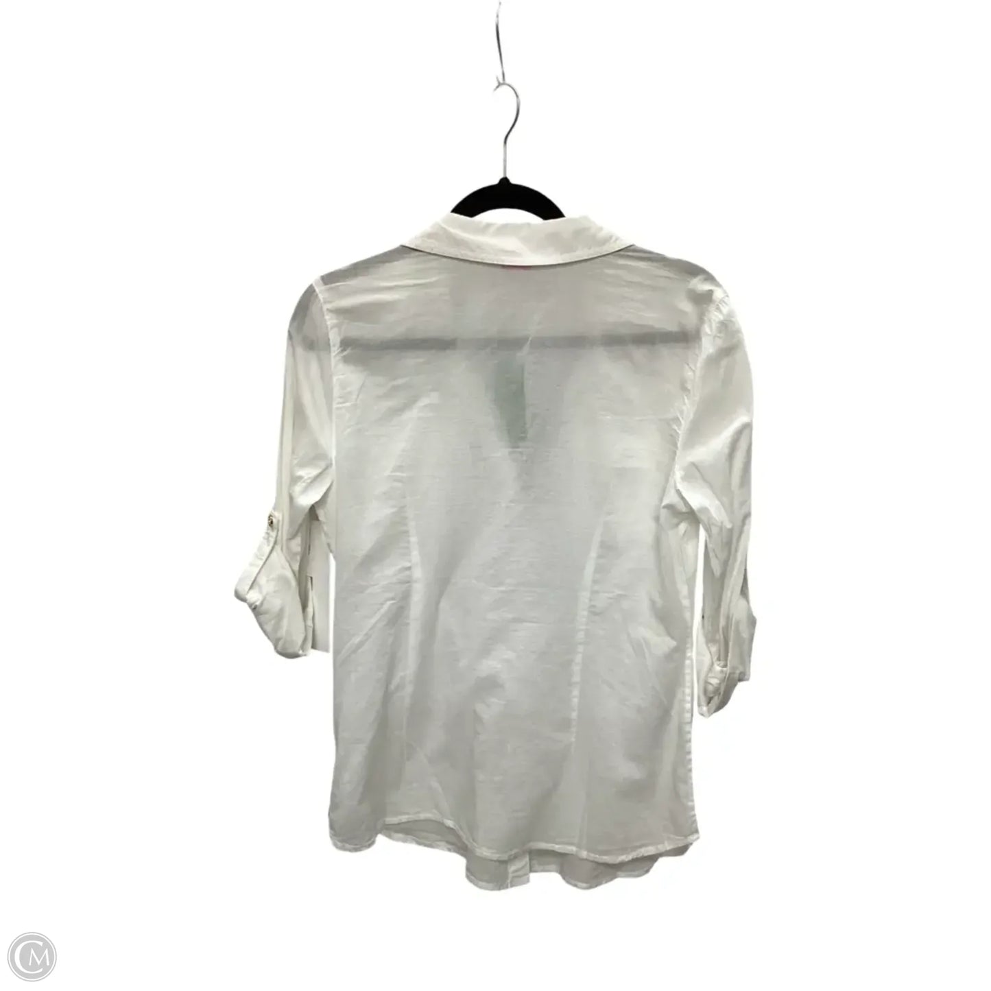 Blouse Designer By Lilla P In White, Size: 10