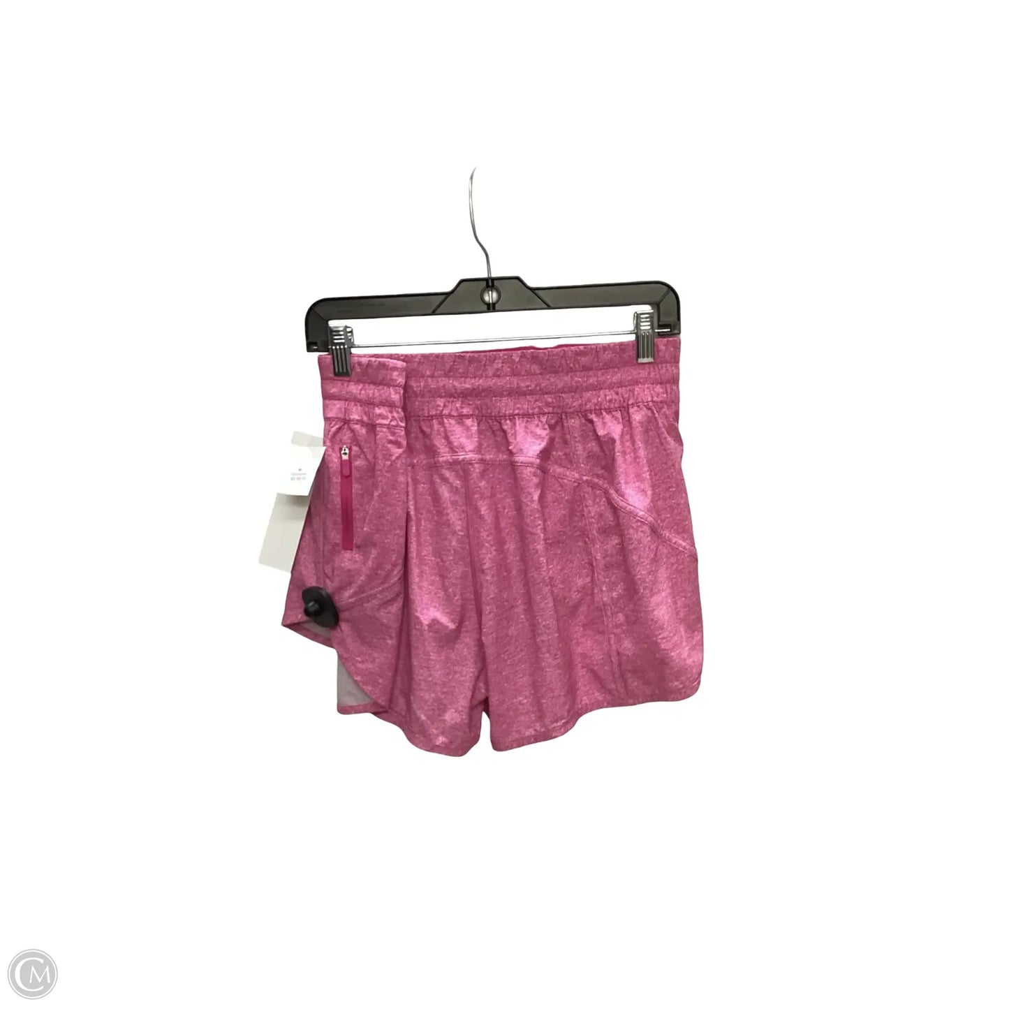 Athletic Shorts By Lululemon In Pink, Size: 14