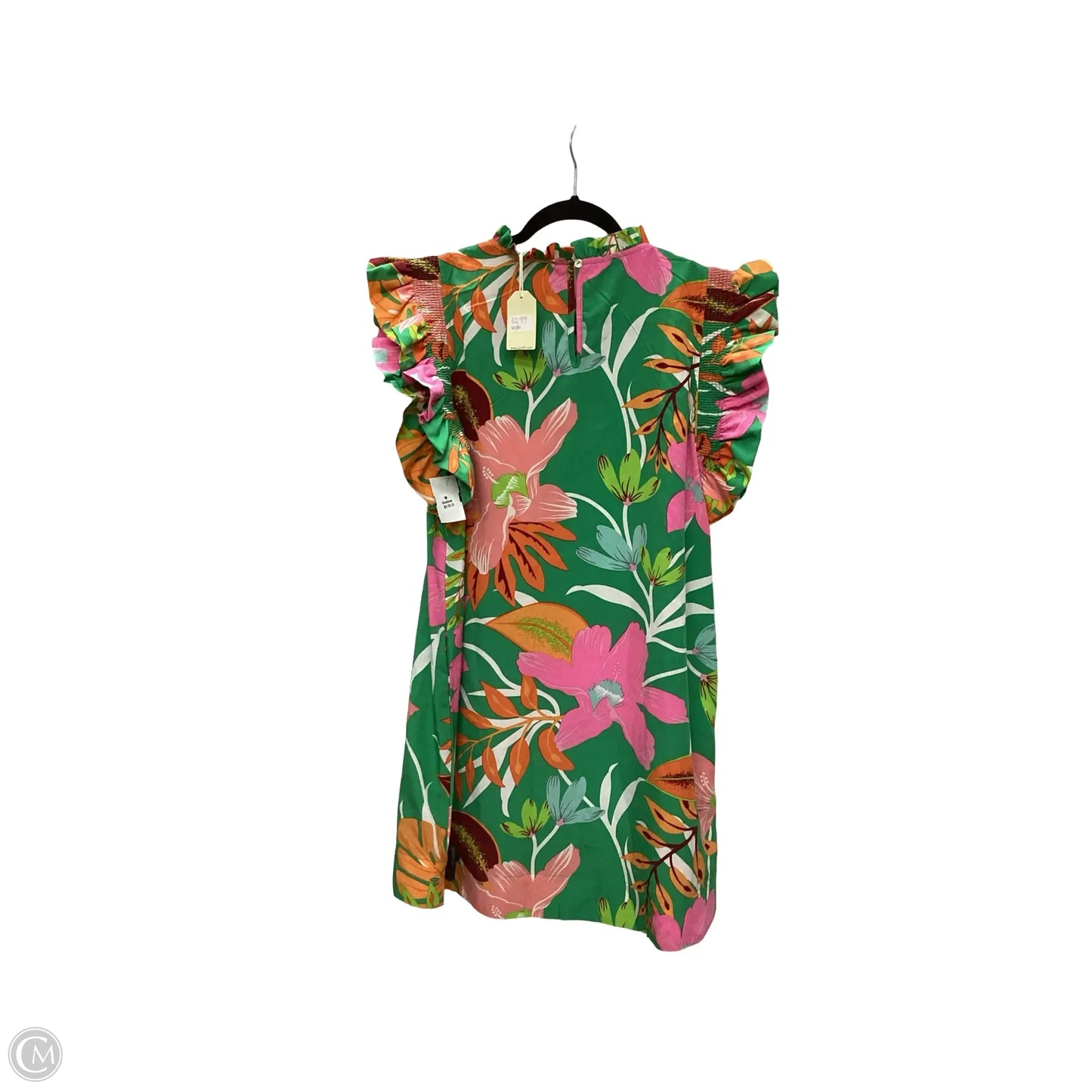 Dress Casual Short By Jodifl In Floral Print, Size: M
