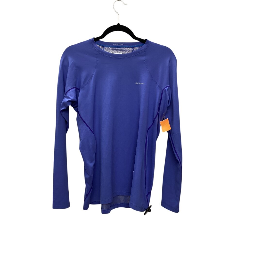 Athletic Top Long Sleeve Collar By Columbia Size: Xl