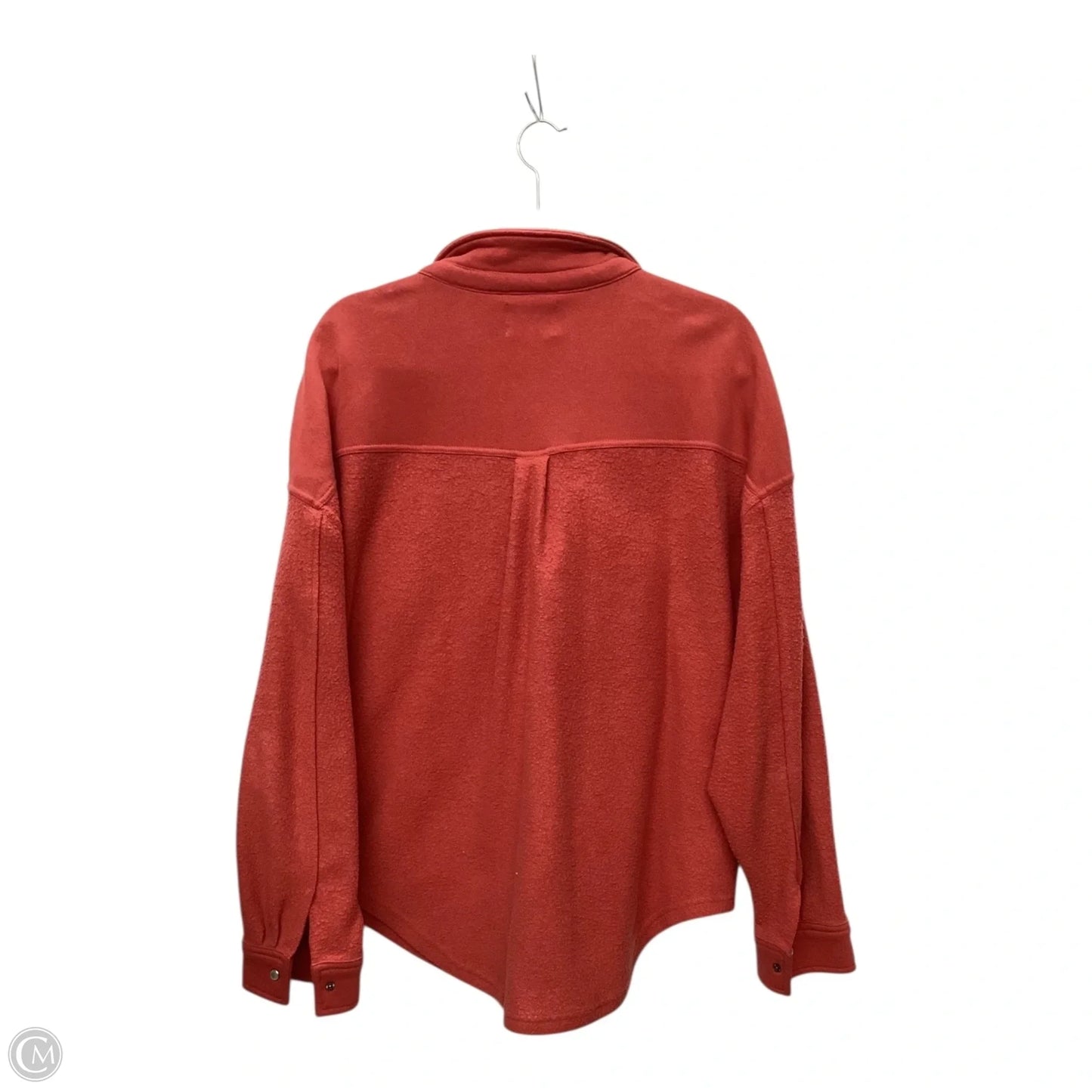 Jacket Shirt By Bke In Red, Size: L