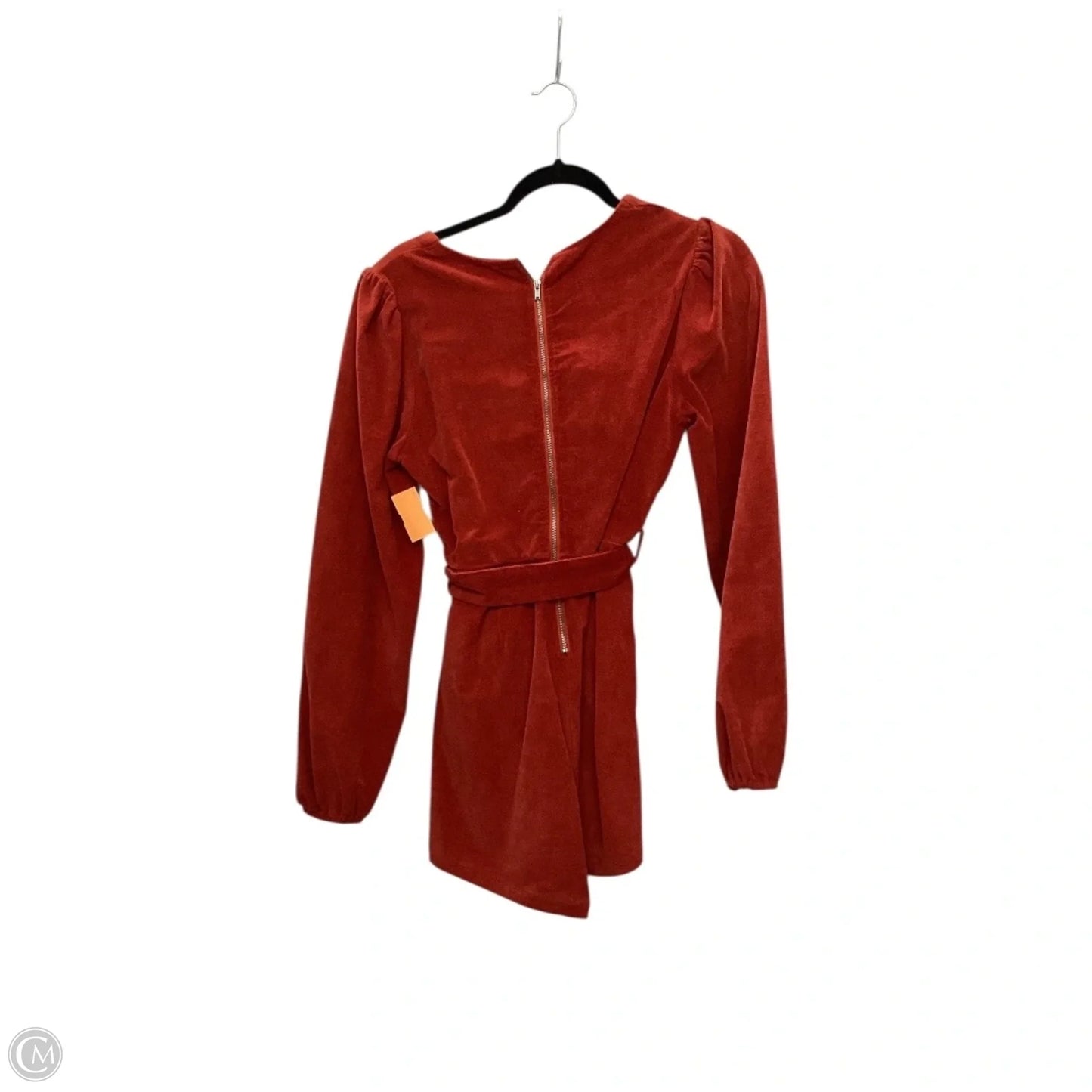 Dress Casual Short By Clothes Mentor In Orange, Size: M