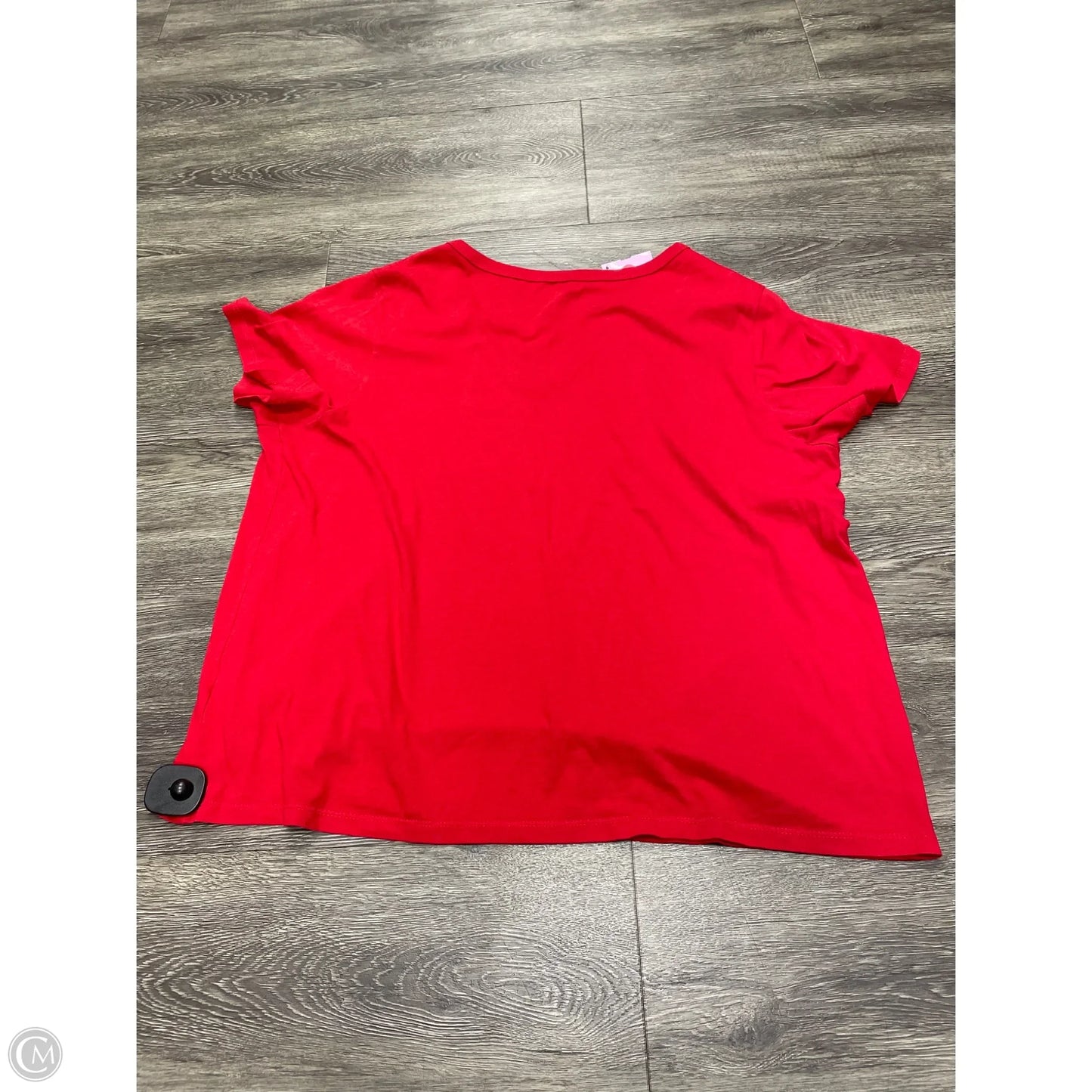 Top Short Sleeve By Old Navy In Red, Size: Xl