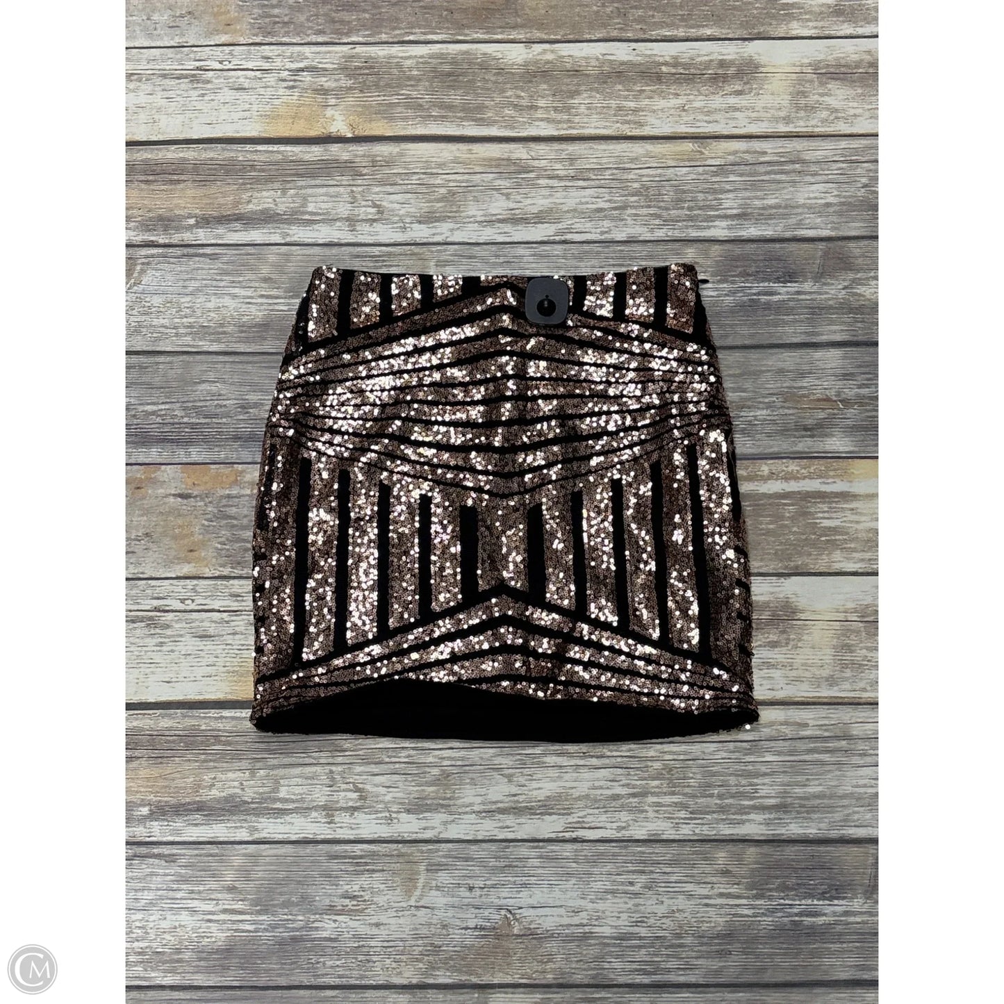 Skirt Mini & Short By Shein In Gold, Size: M