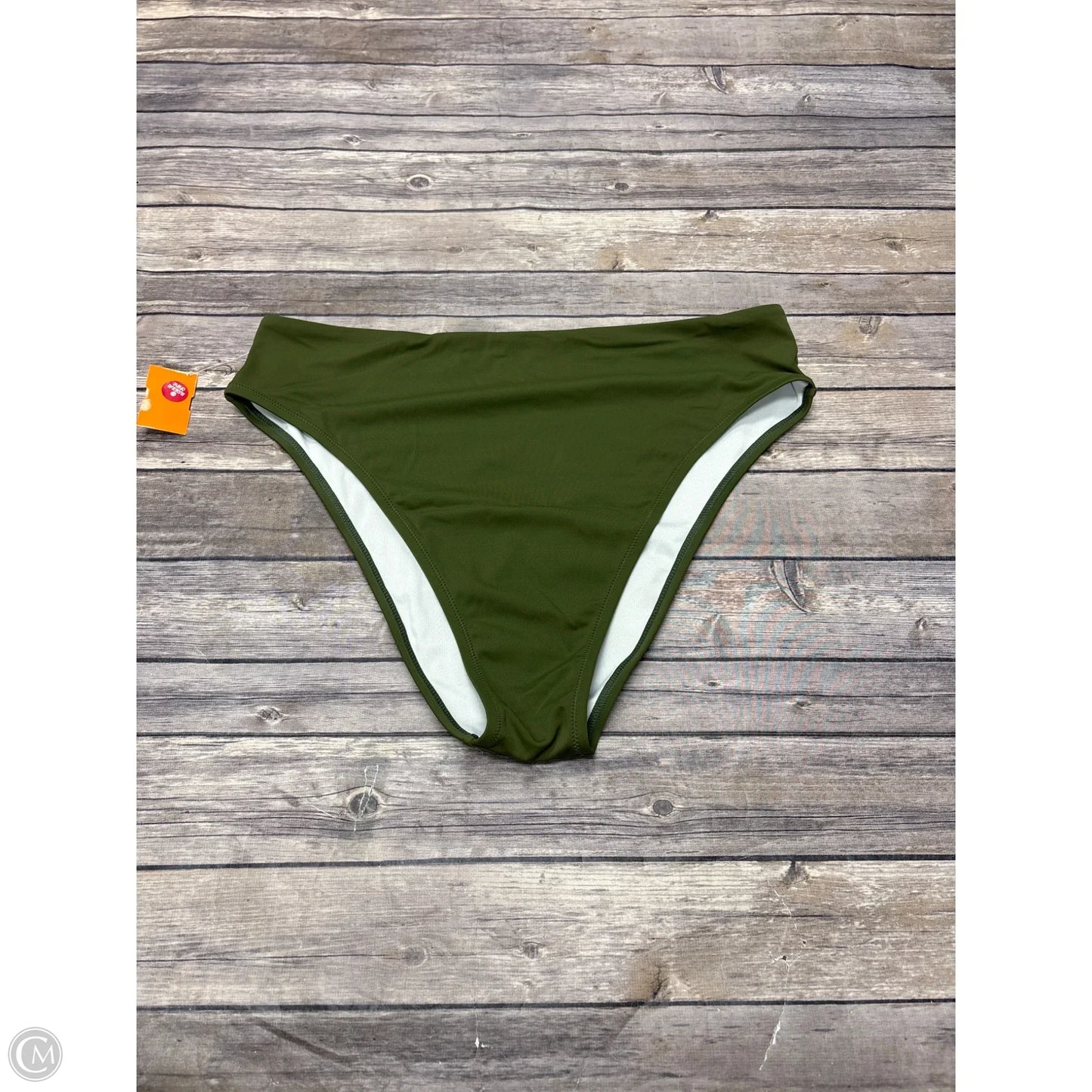 Swimsuit Bottom By Shade & Shore In Green, Size: Xl