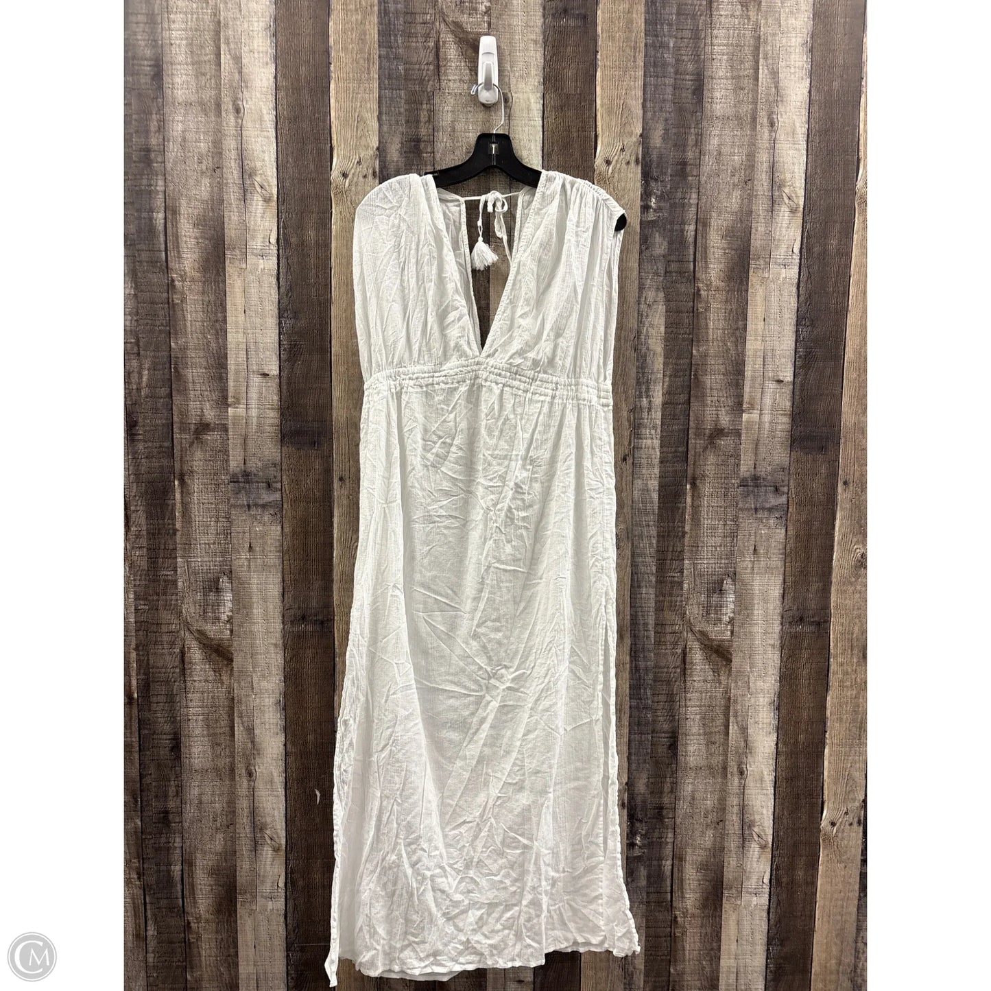 Swimwear Cover-up By Kona Sol In White, Size: L