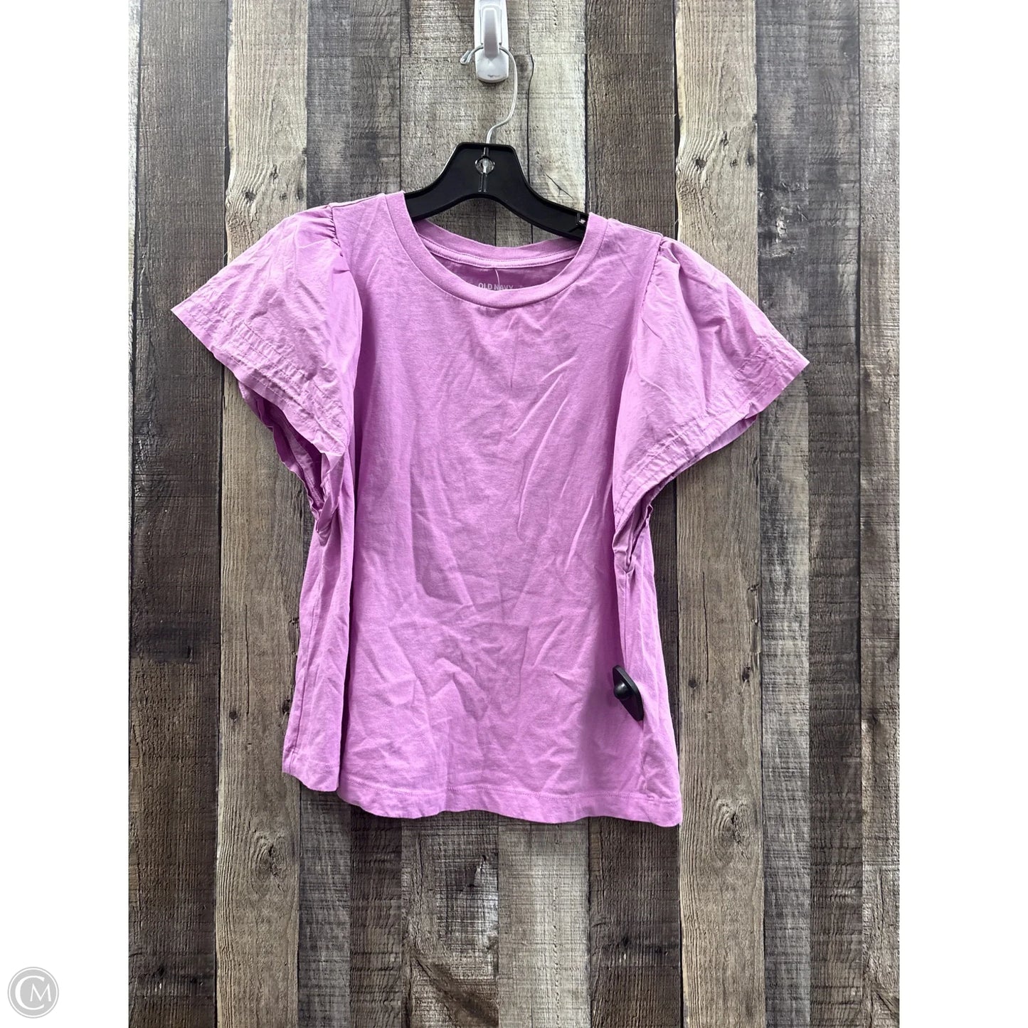 Top Short Sleeve By Old Navy In Purple, Size: S