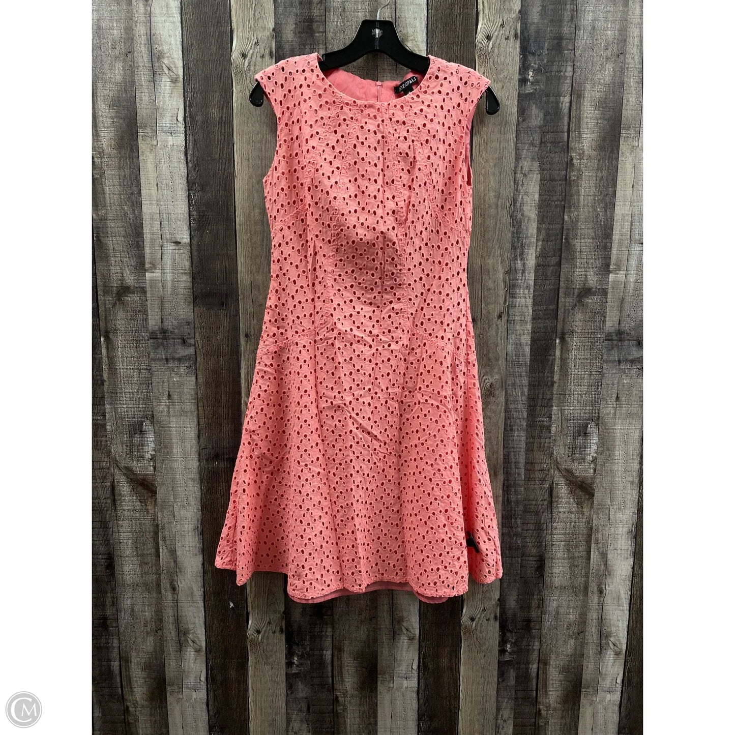 Dress Casual Midi By Roz And Ali In Pink, Size: Xs