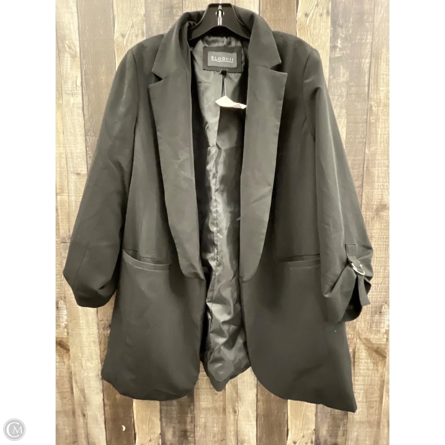 Blazer By Eloquii In Black, Size: Xl