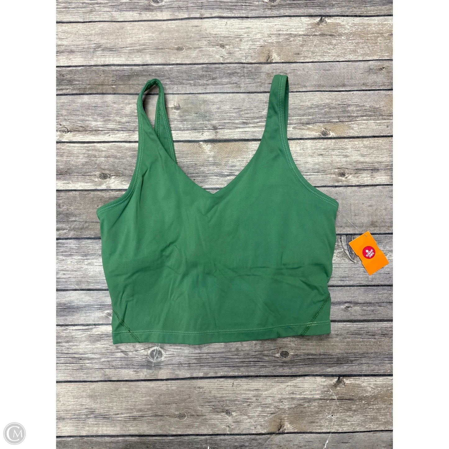 Athletic Tank Top By Cmf In Green, Size: S