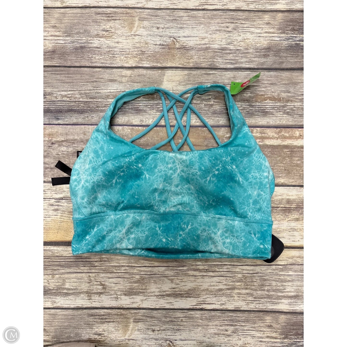 Athletic Bra By Victorias Secret In Teal, Size: L