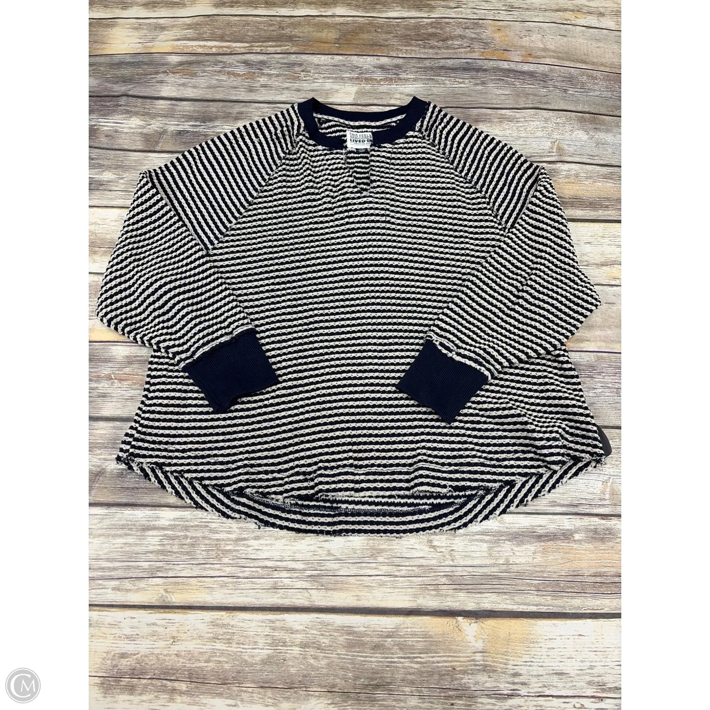 Sweater By American Eagle In Striped Pattern, Size: S