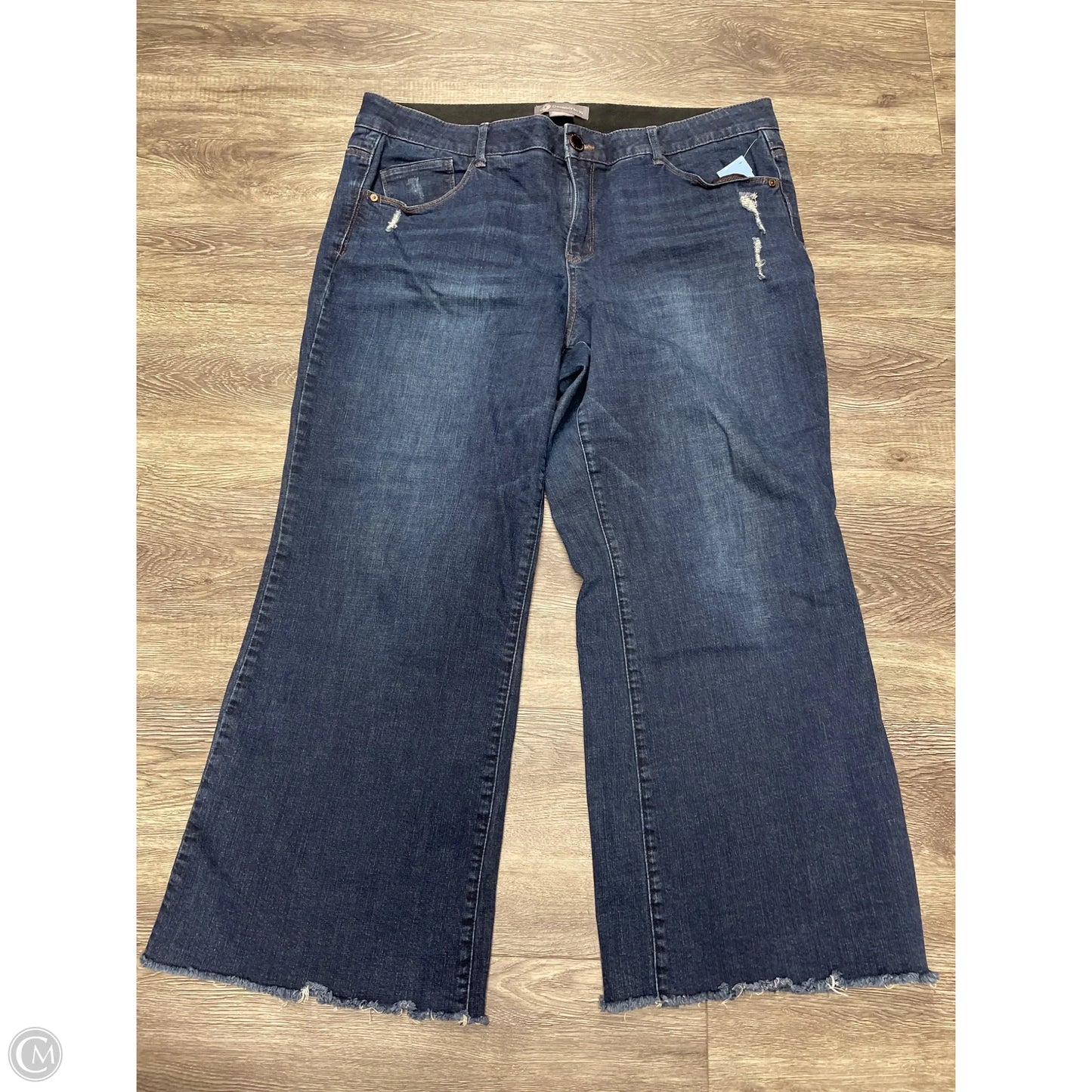 Jeans Wide Leg By Democracy In Blue, Size: 20