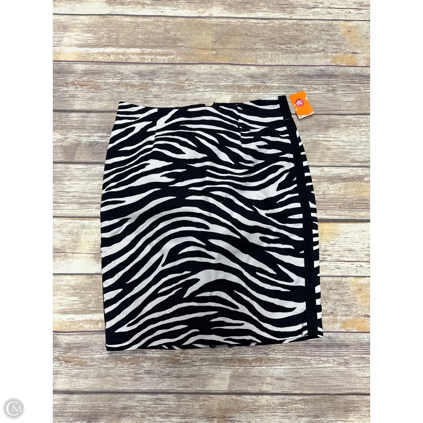 Skirt Mini & Short By White House Black Market In Zebra Print, Size: Xs