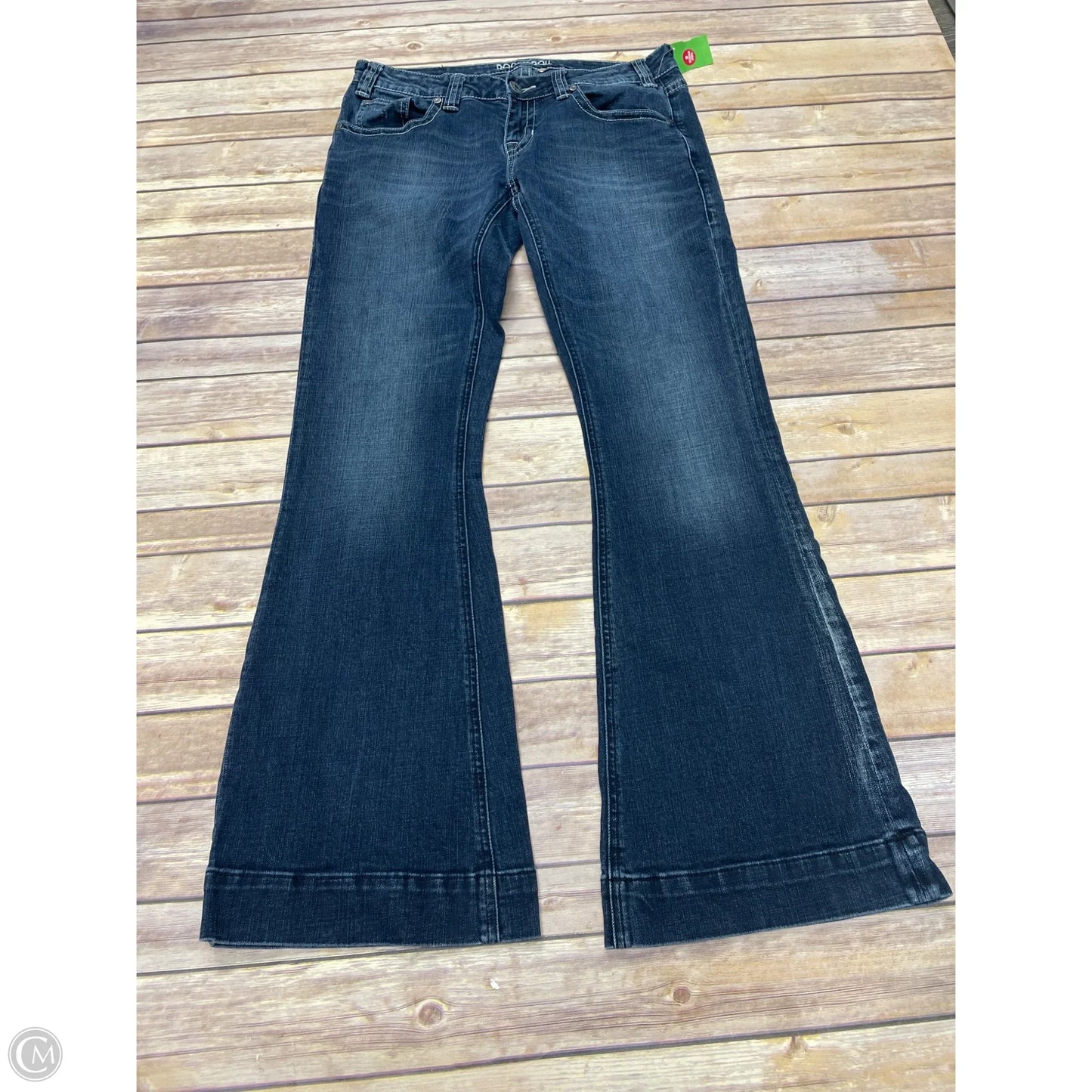 Jeans Flared By Rock & Roll In Blue, Size: 8