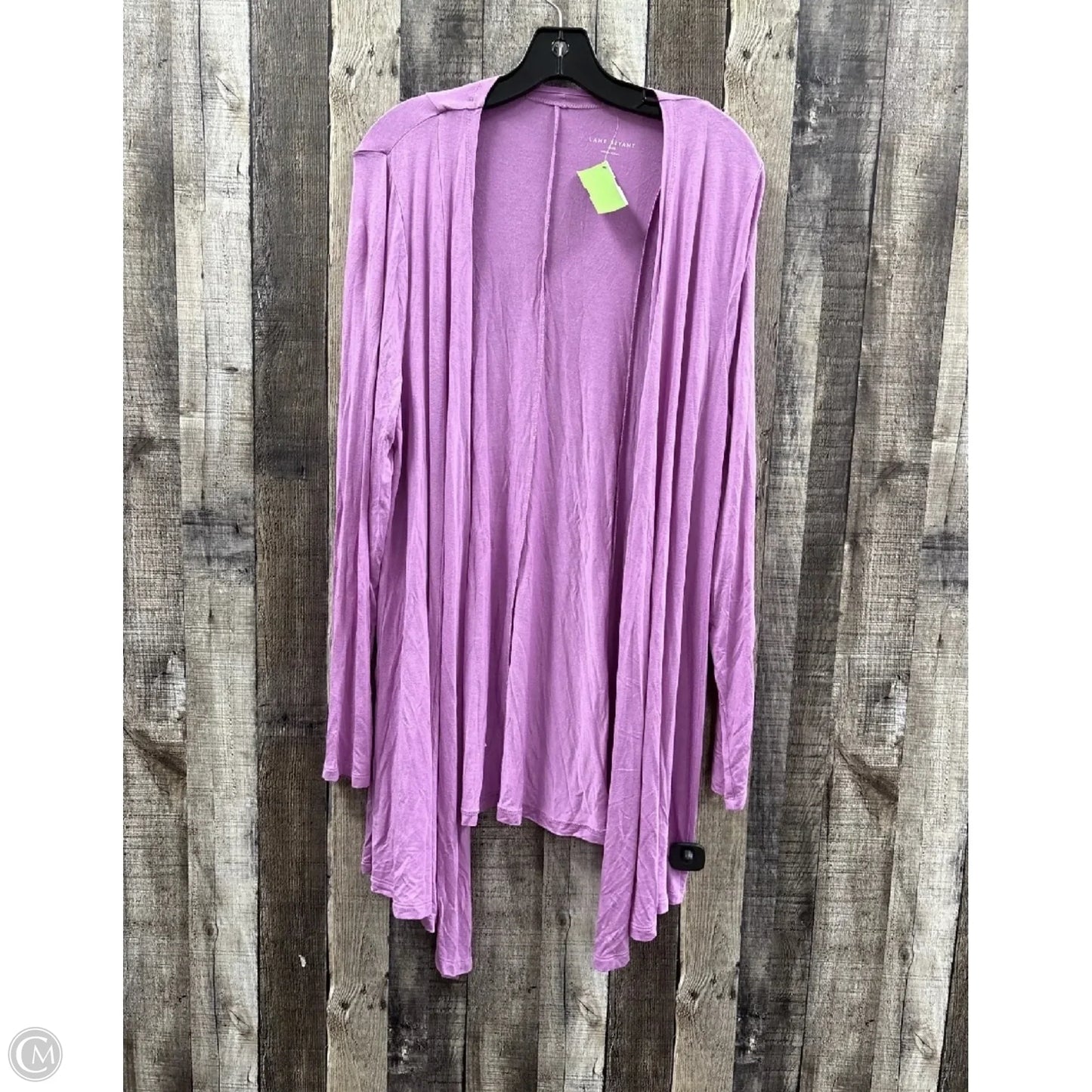 Cardigan By Lane Bryant In Purple, Size: 14